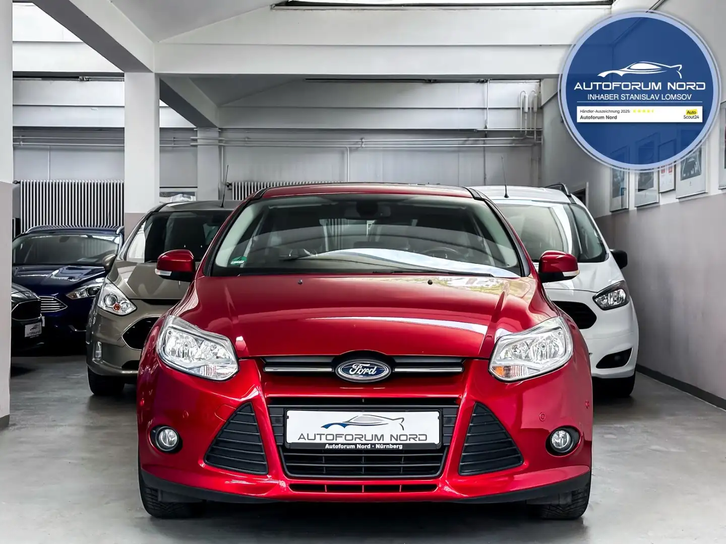 Ford Focus Lim. SYNC Edition *NEU ZAHNRIEMEN+SERVICE* Rouge - 2