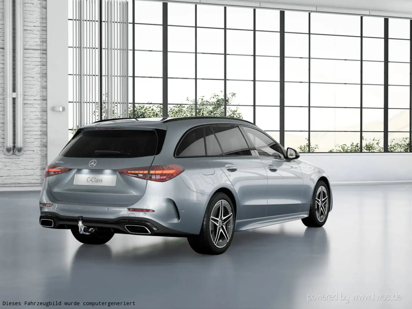 Mercedes-Benz C 300 C 300 e T-Modell *AMG*NIGHT*AHK*KAMERA*STHZ* Silber - 2