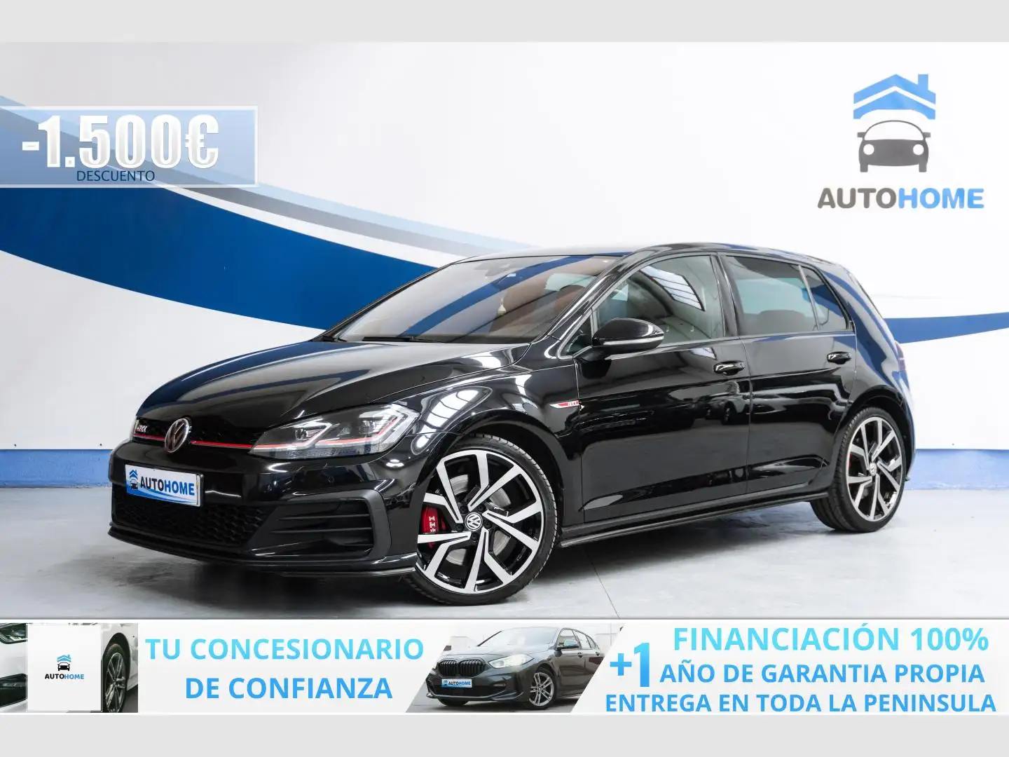 Volkswagen Golf GTI 2.0 TSI Performance DSG7 180kW Negro - 1