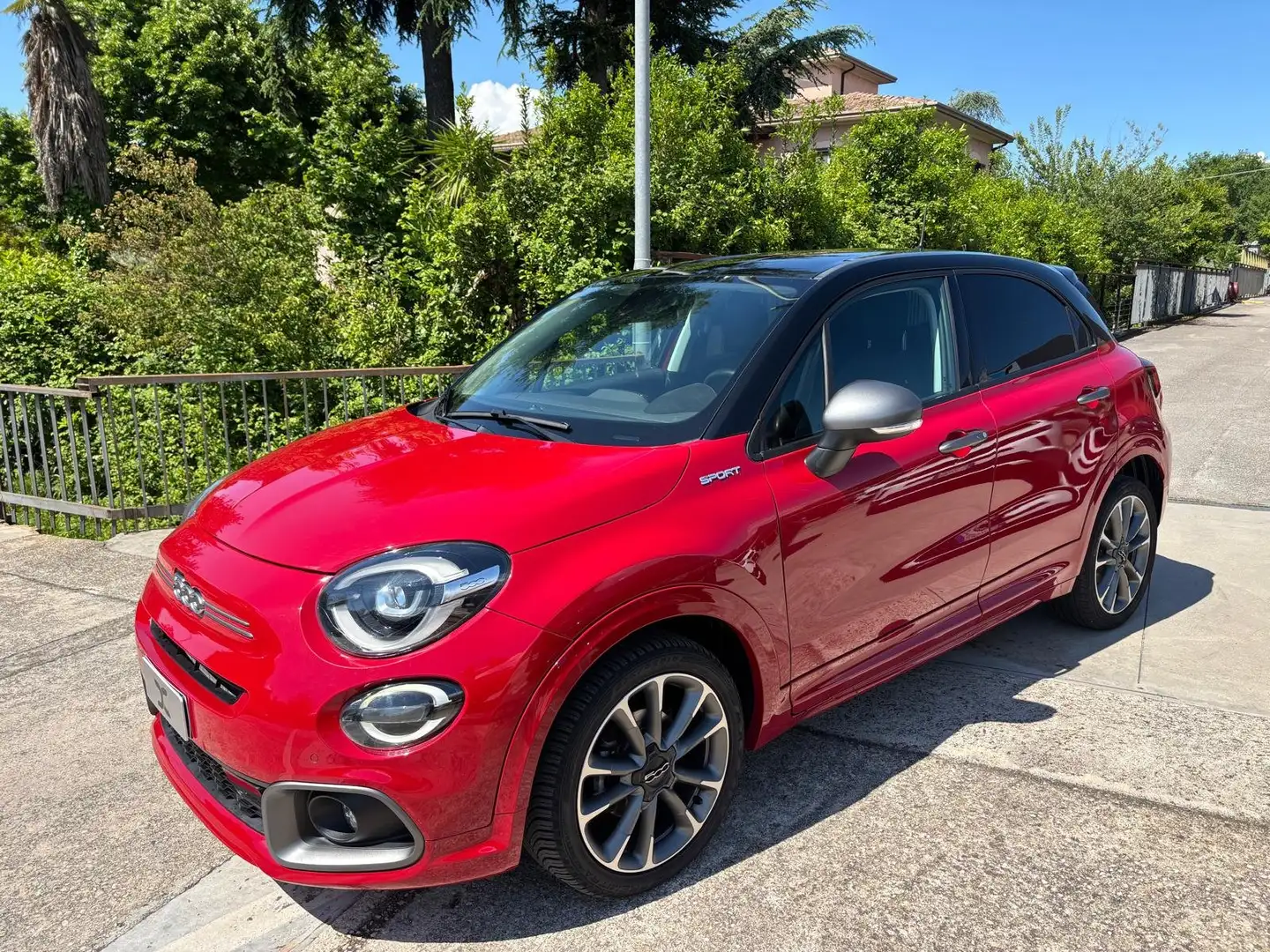 Fiat 500X 1.3 Mjet SPORT 95cv Navi - Telecamera - Led- Pdc - Rouge - 1