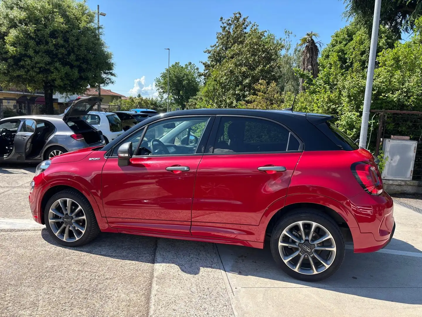 Fiat 500X 1.3 Mjet SPORT 95cv Navi - Telecamera - Led- Pdc - Rouge - 2