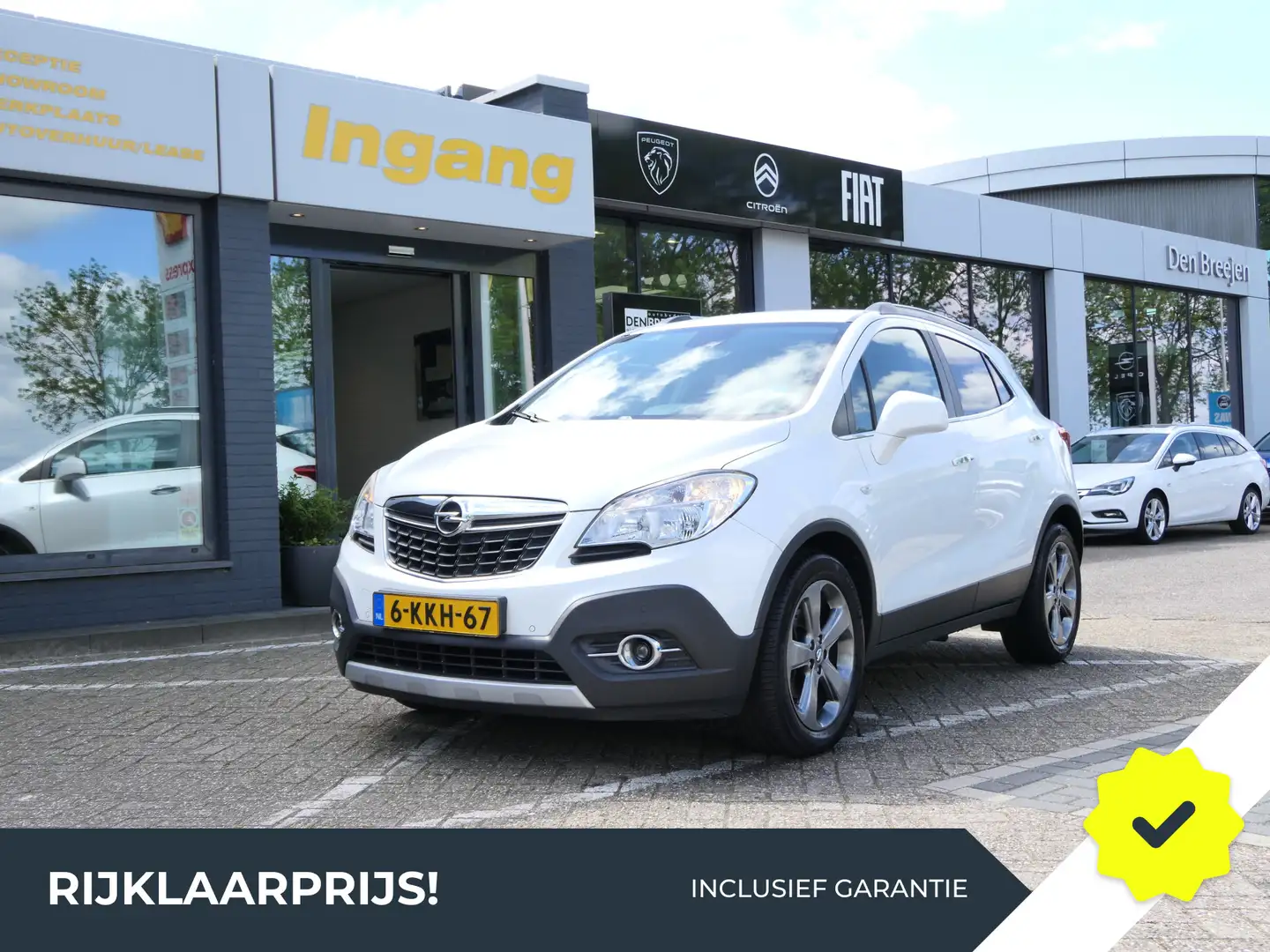 Opel Mokka 1.4 Turbo Cosmo 4x4 | Navigatie | AGR stoelen Weiß - 1