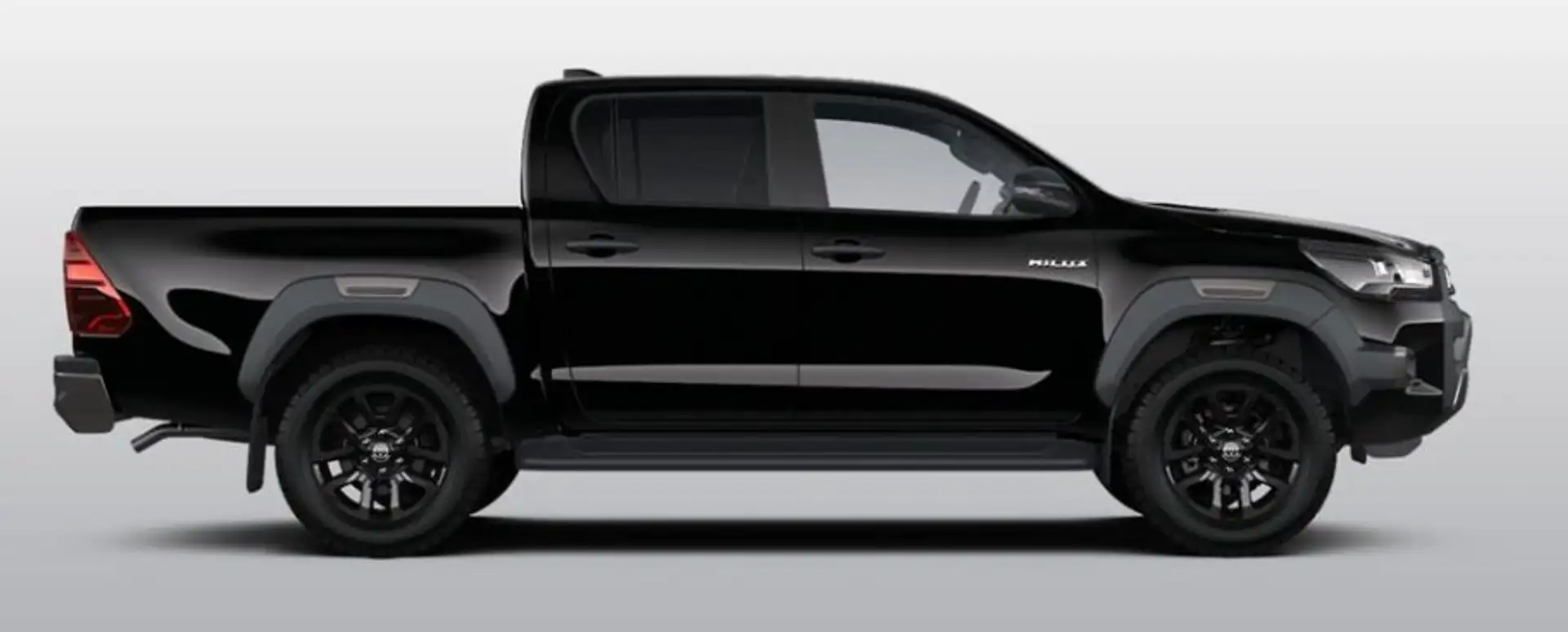 Toyota Hilux 2.4 Extra Cab Zwart - 2