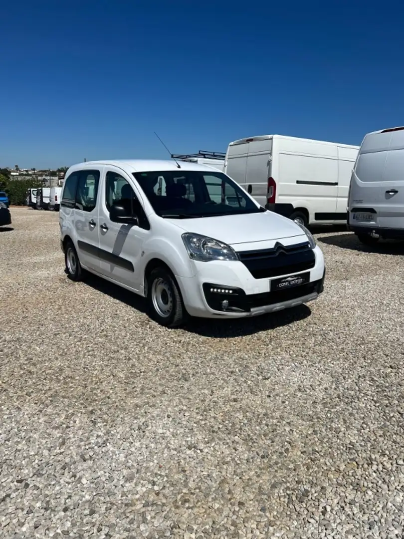 Citroen Berlingo Multispace 1.6BlueHDi Live 100 Blanco - 1