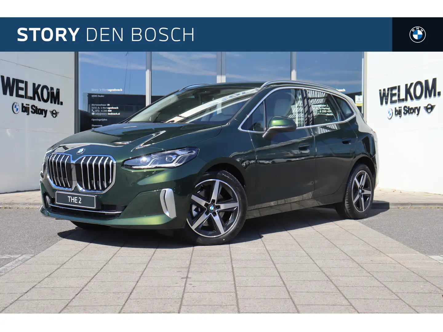 BMW 218 2 Serie Active Tourer 218i Luxury Line Automaat / Groen - 1