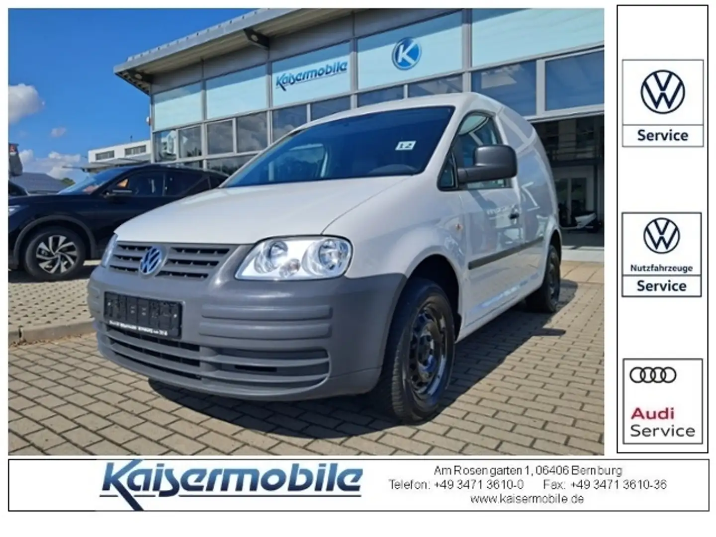 Volkswagen Caddy Maxi 1.4 TGI (EURO 6d-TEMP) Kasten BMT Weiß - 1