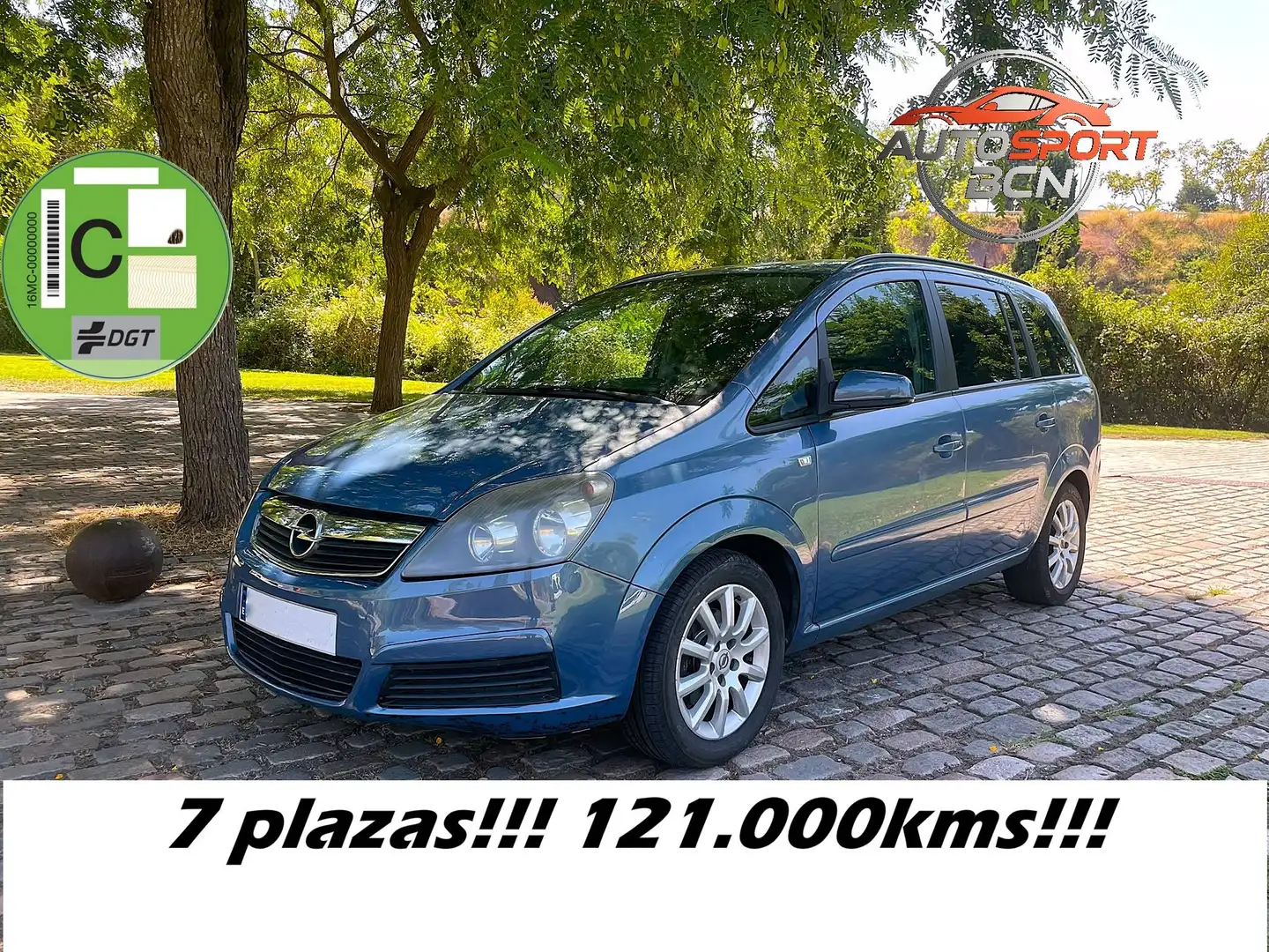 Opel Zafira Zafira 1.6 16v Enjoy Enjoy Azul - 1