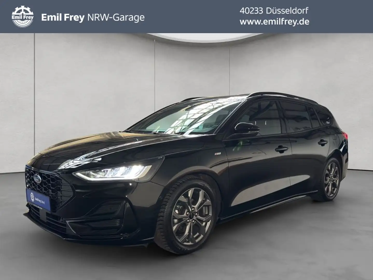 Ford Focus Turnier 1.5 EB Aut. ST-LINE X +AHK+Winter+GJ Schwarz - 1