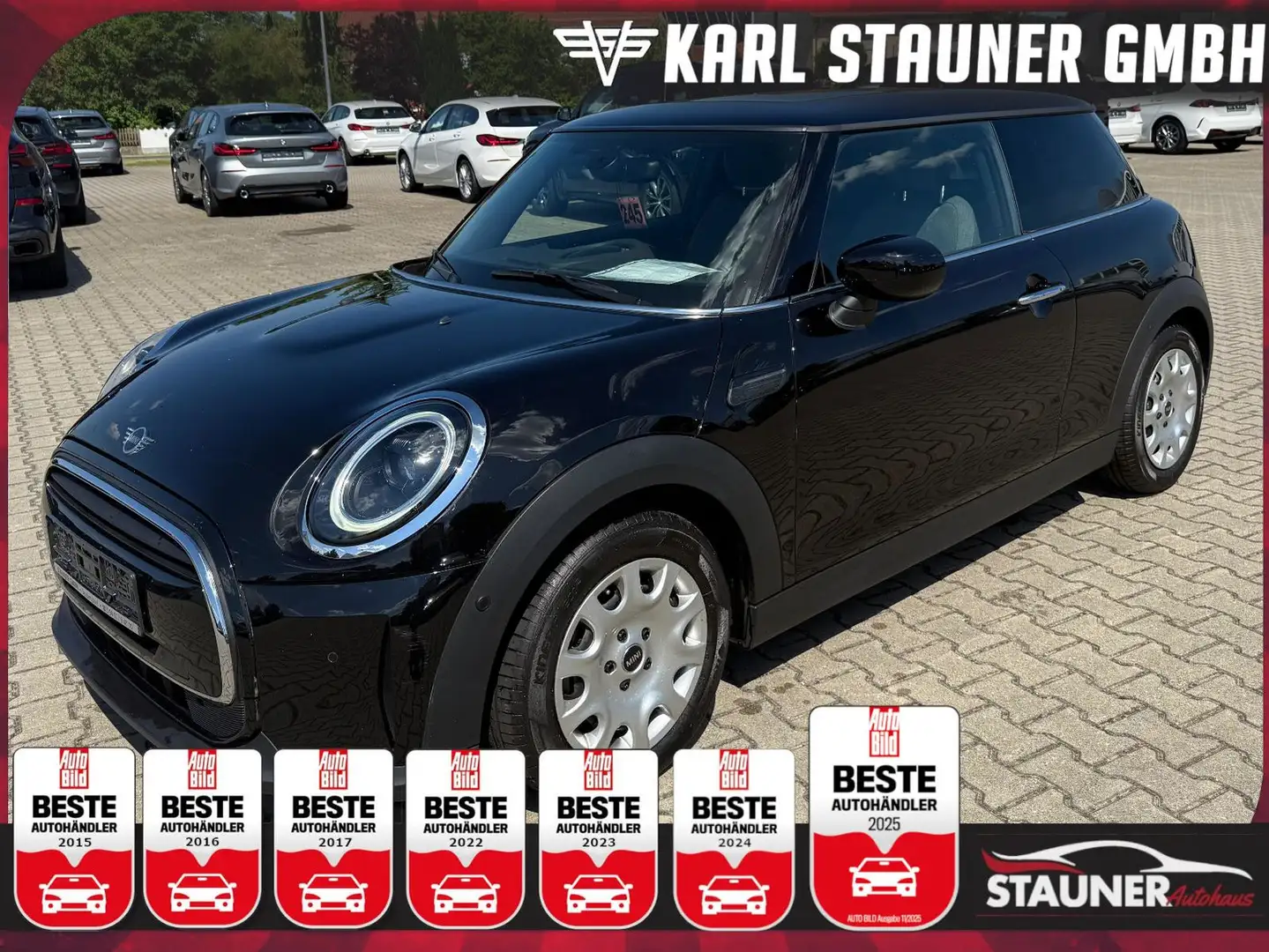 MINI One One Classic Trim PANO BHZ. FRONTSCHEIBE NAVI Schwarz - 1