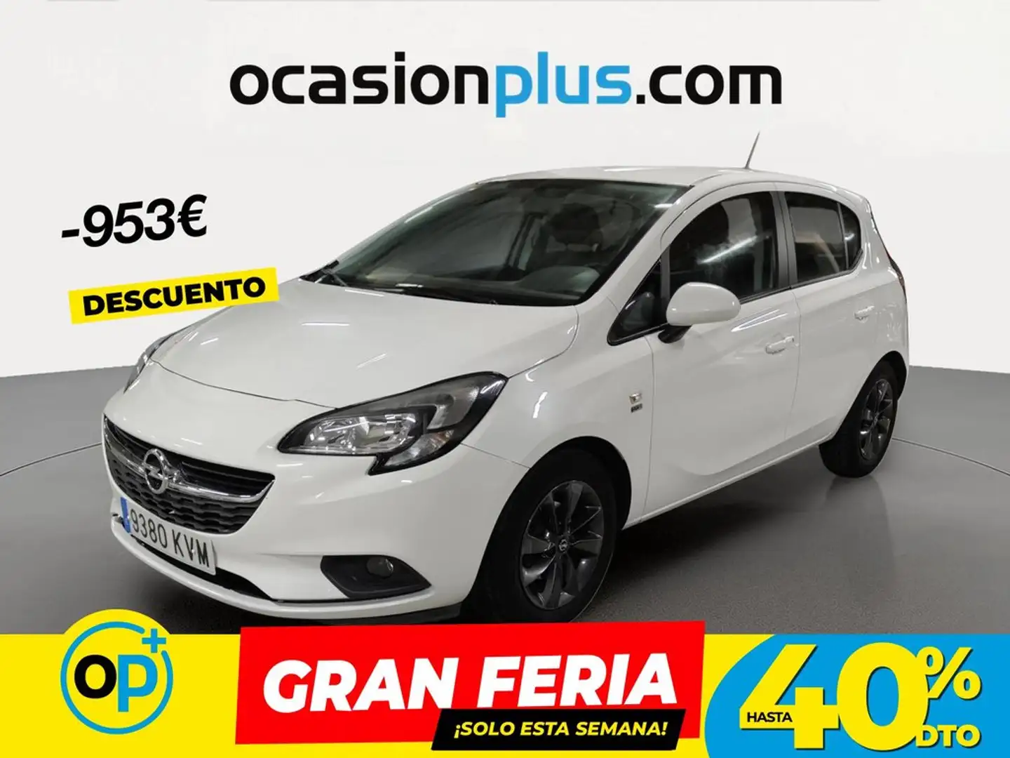 Opel Corsa 1.4 Selective 120 Aniversario 90 Blanco - 1