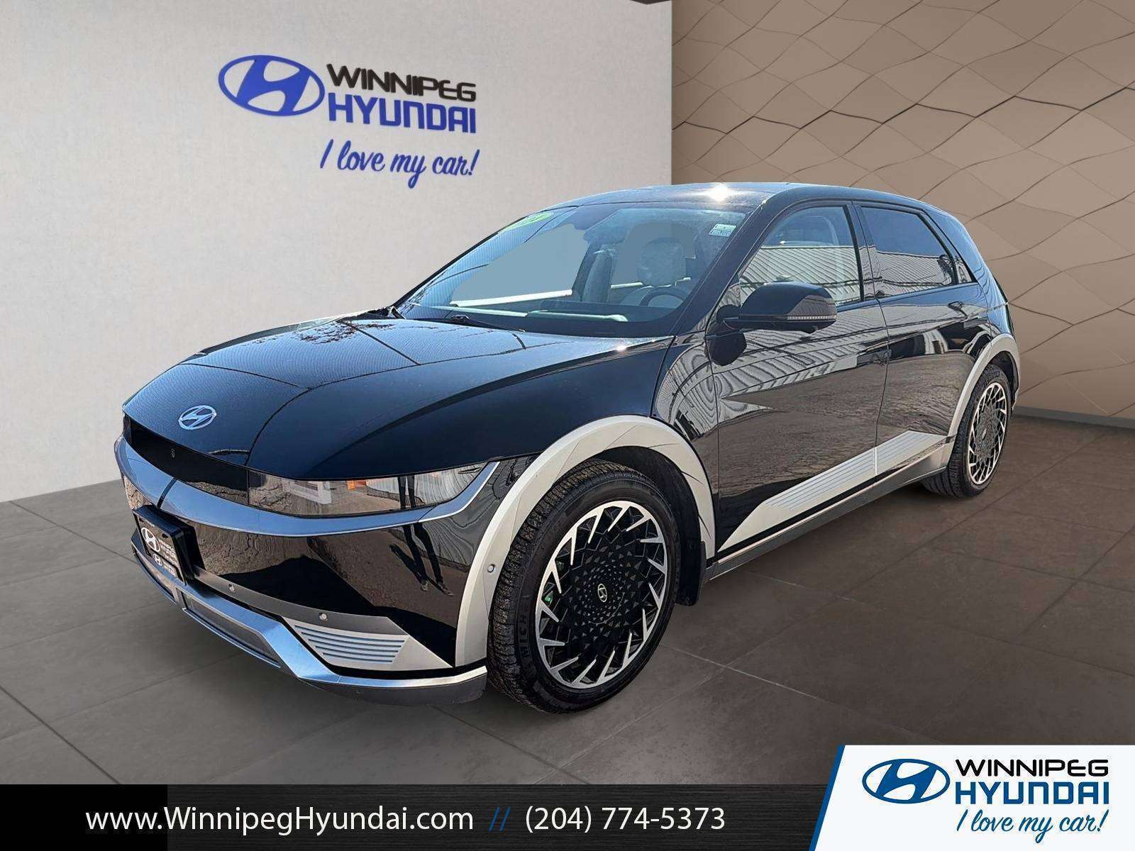 Black 2024 Hyundai Ioniq 5 SUV / Crossover  1-Speed Automatic