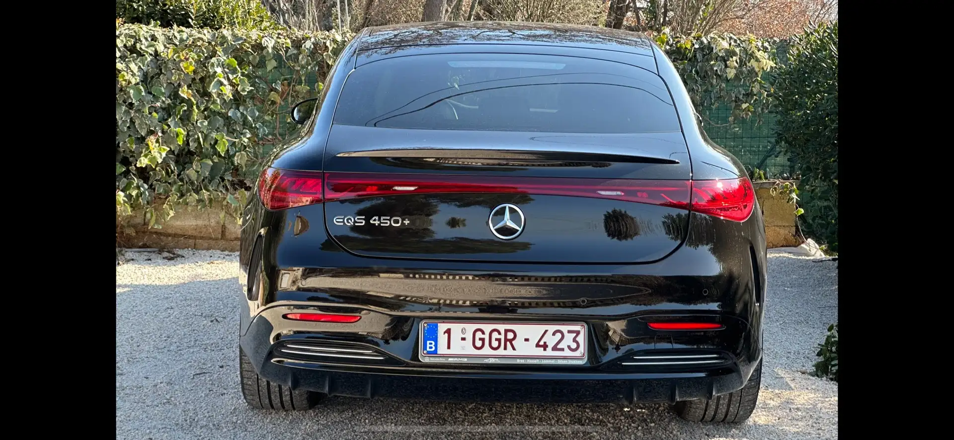 Mercedes-Benz EQS 450+ AMG Line BTW wagen Zwart - 2