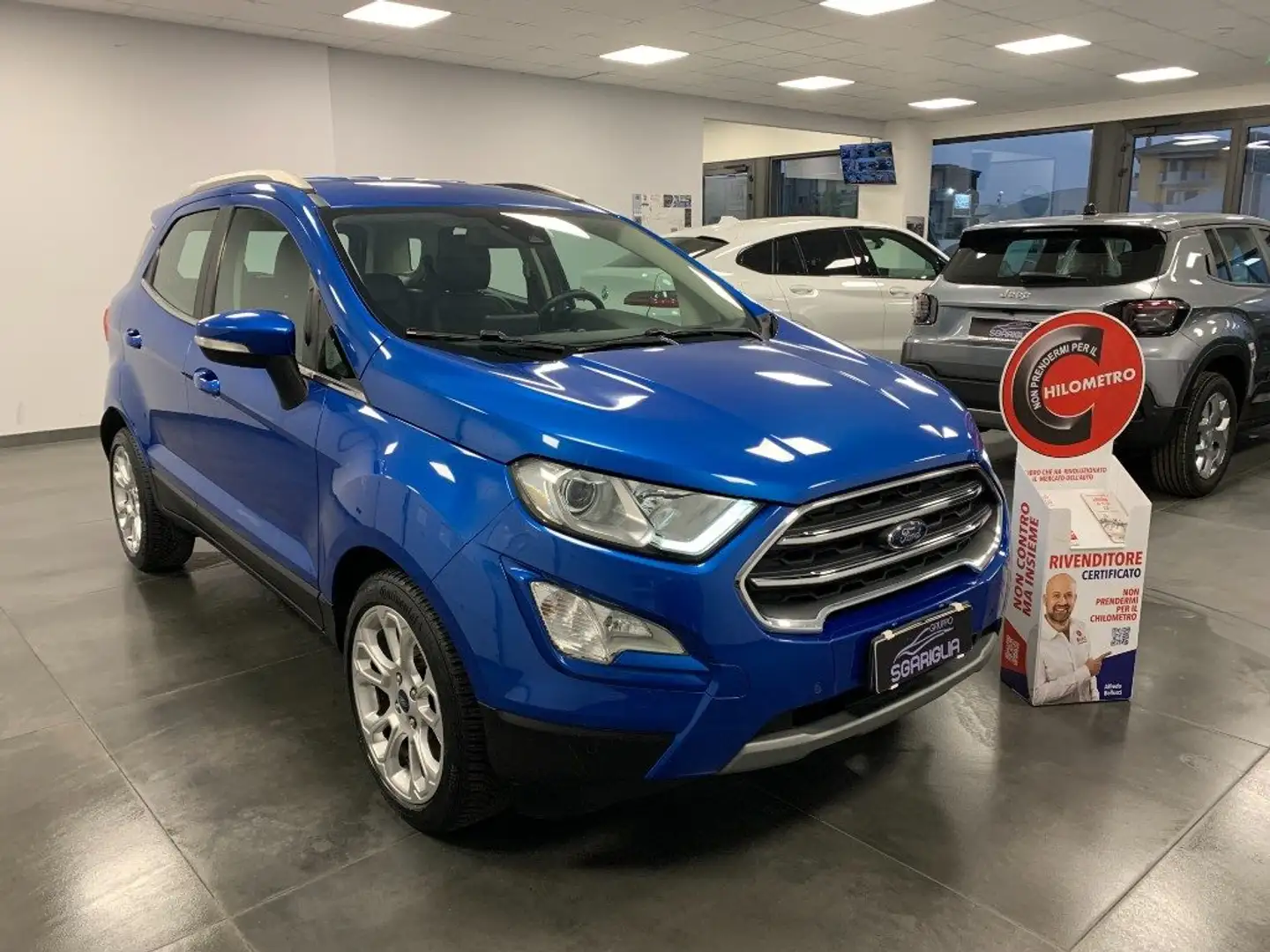 Ford EcoSport 1.5 Diesel Ecoblue Titanium Bleu - 1