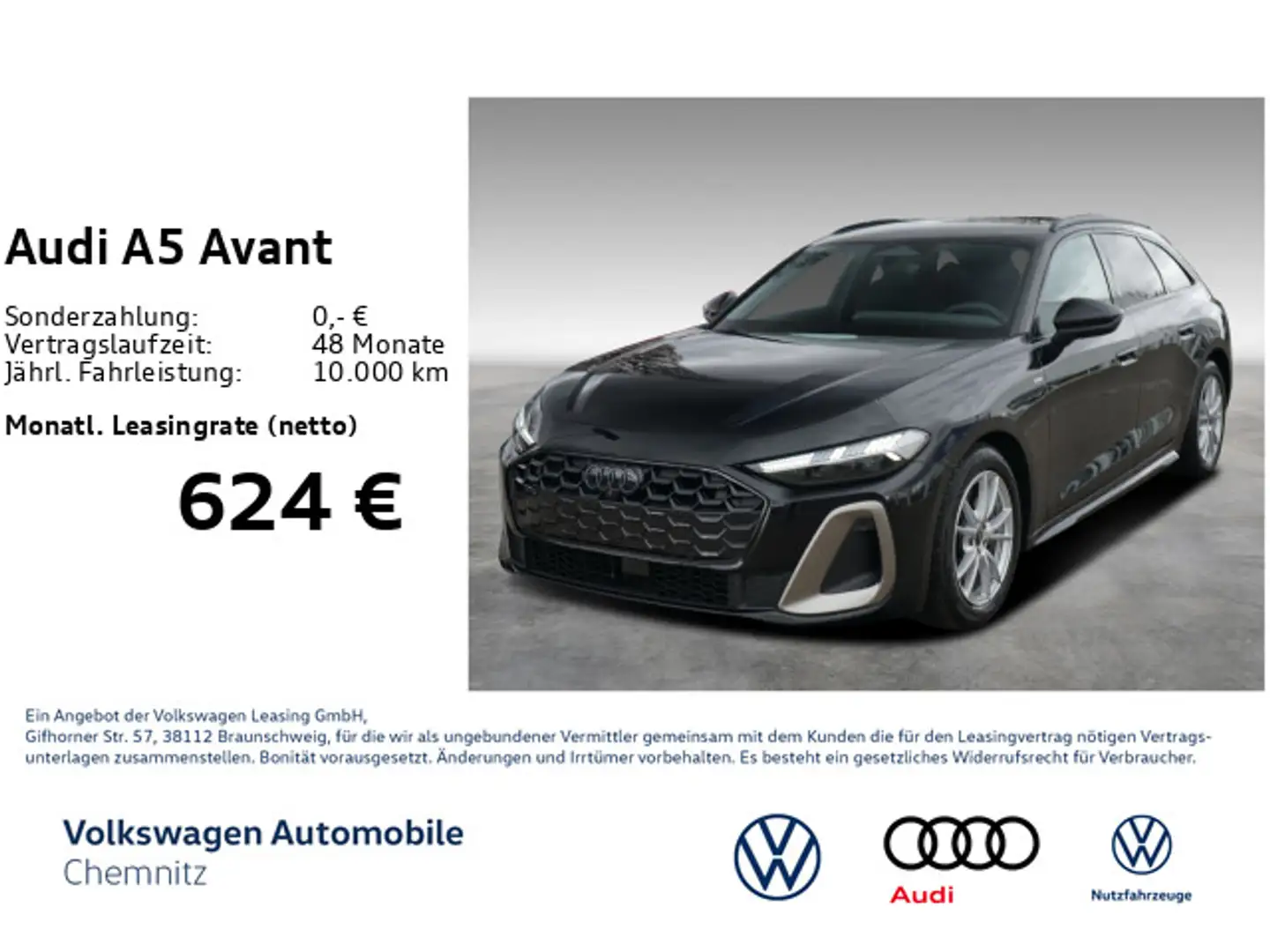 Audi A5 2.0 TDI quattro edition one *TechPlus* Schwarz - 1