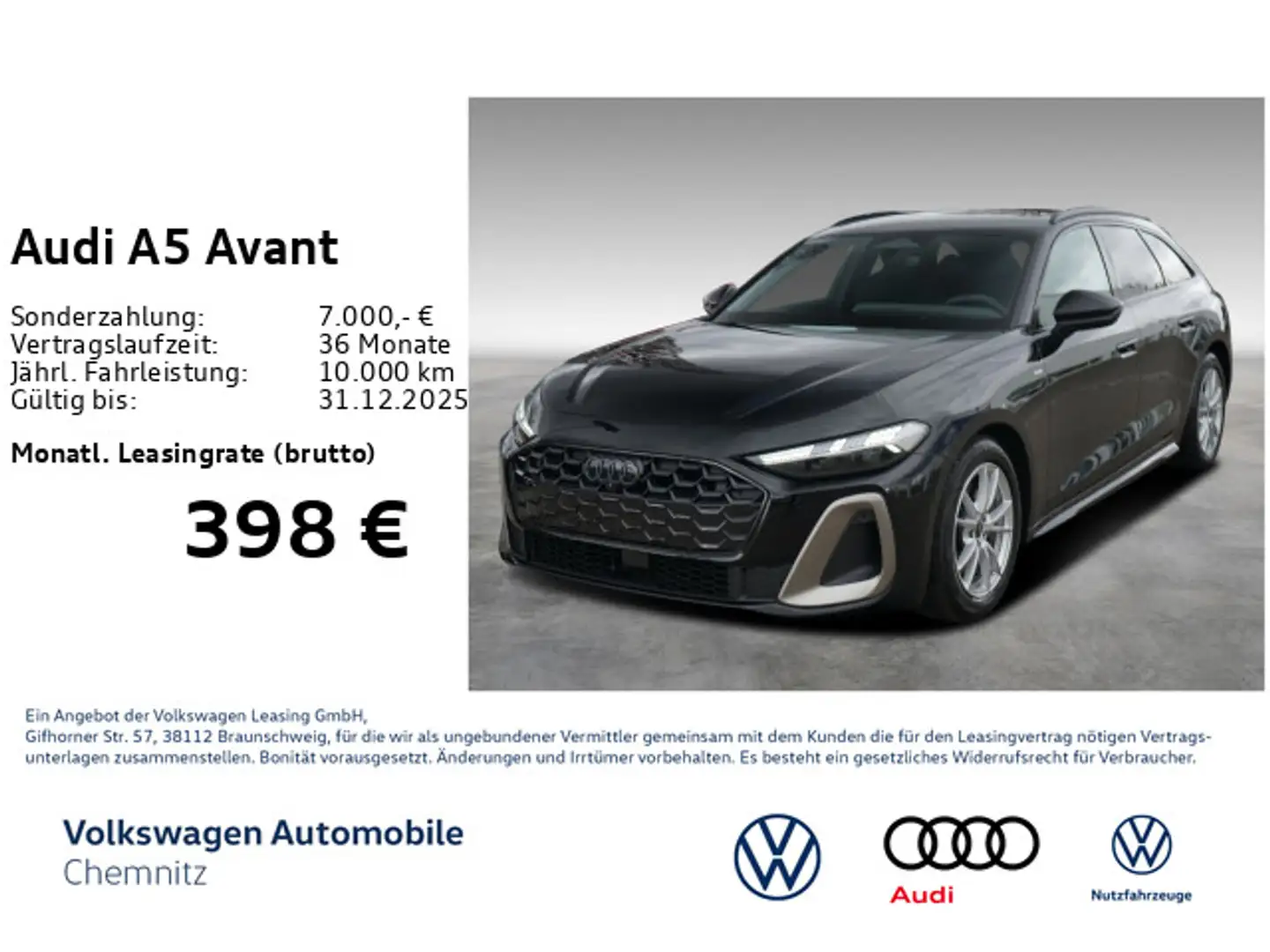 Audi A5 2.0 TDI quattro edition one *TechPlus* Schwarz - 1