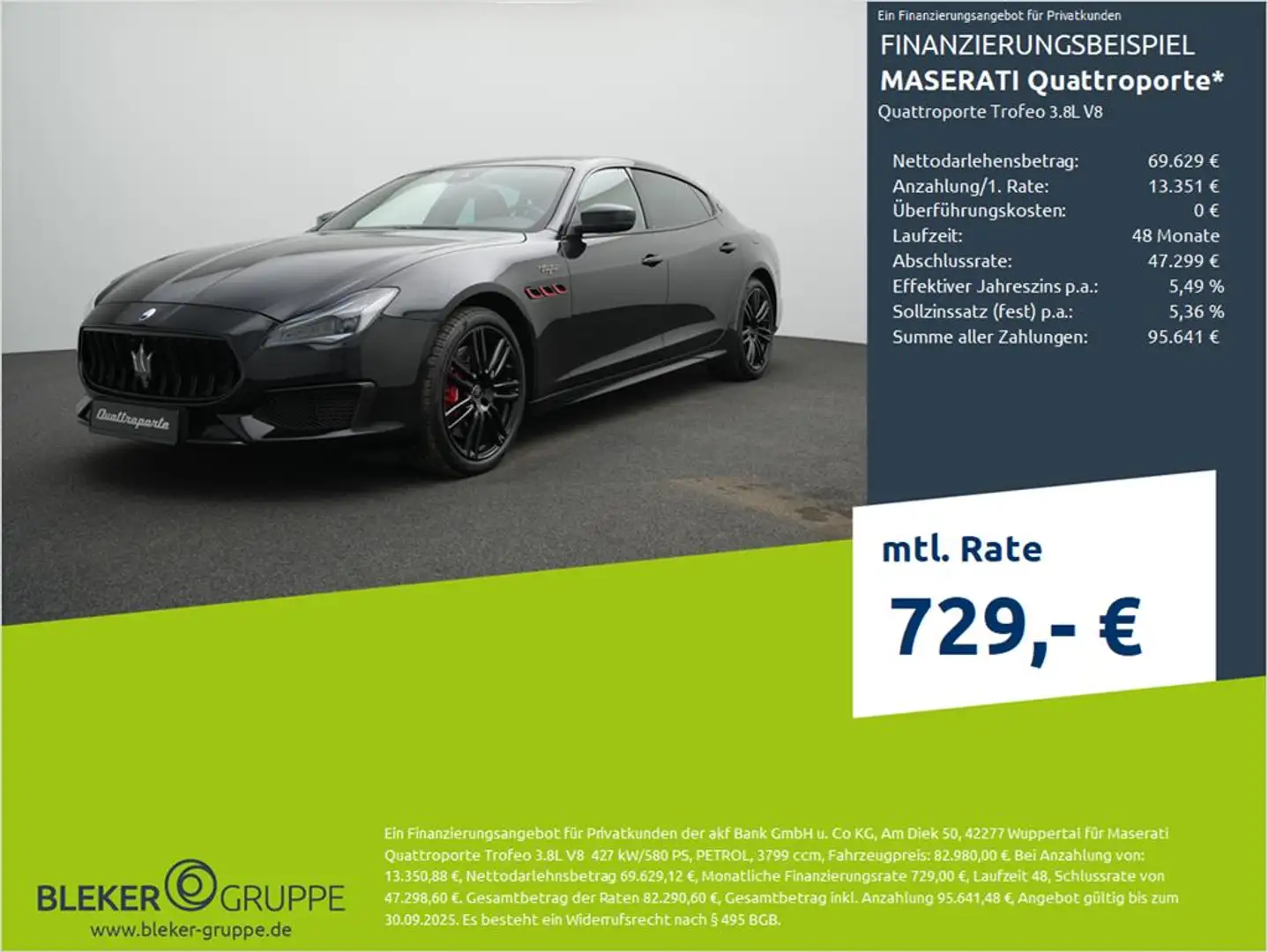 Maserati Quattroporte Quattroporte (M156) S Schwarz - 1