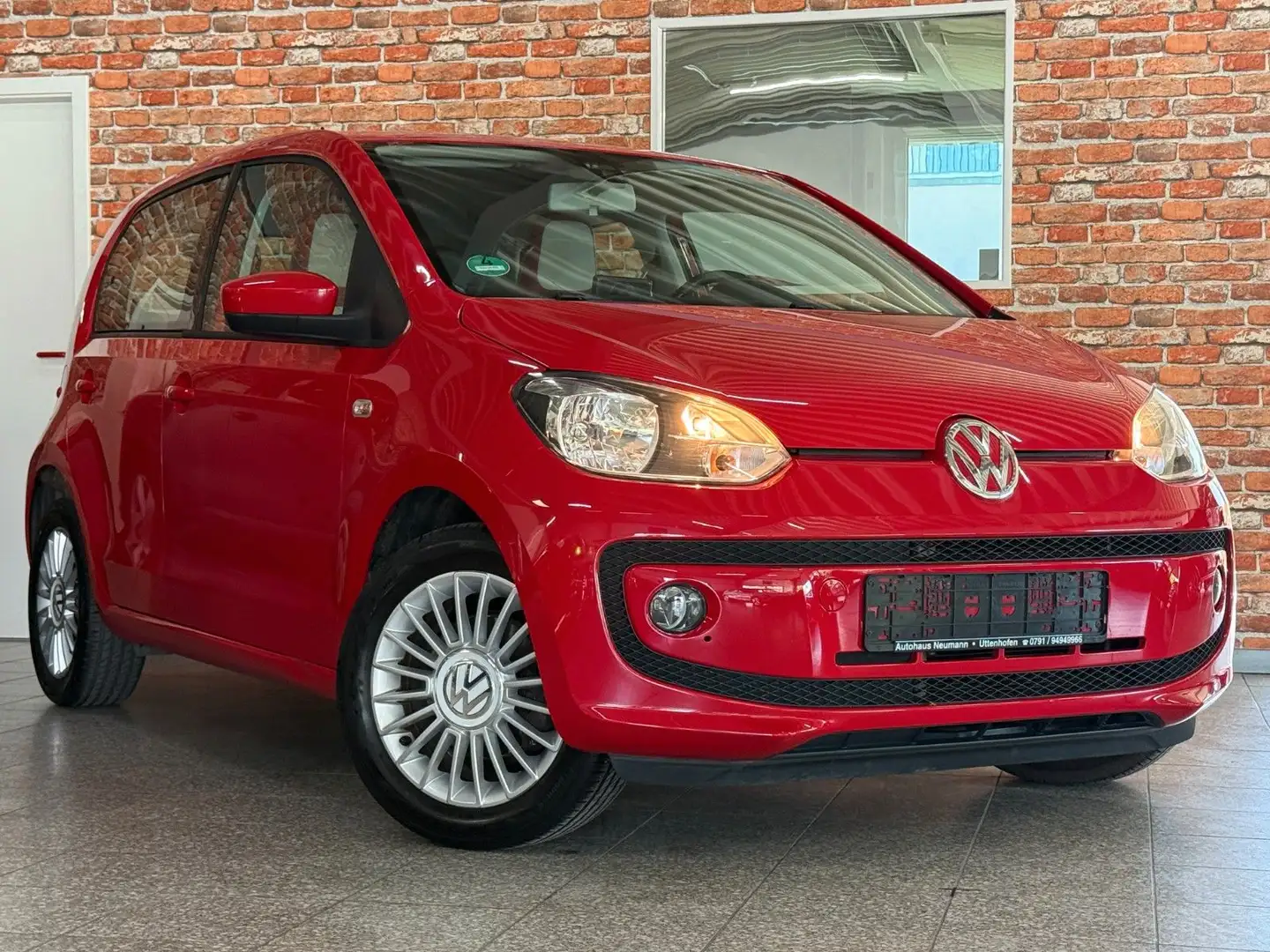 Volkswagen up! -Navi-Klima-5 Türig-PDC-Alu-SHZ-CNG!!! Rot - 1