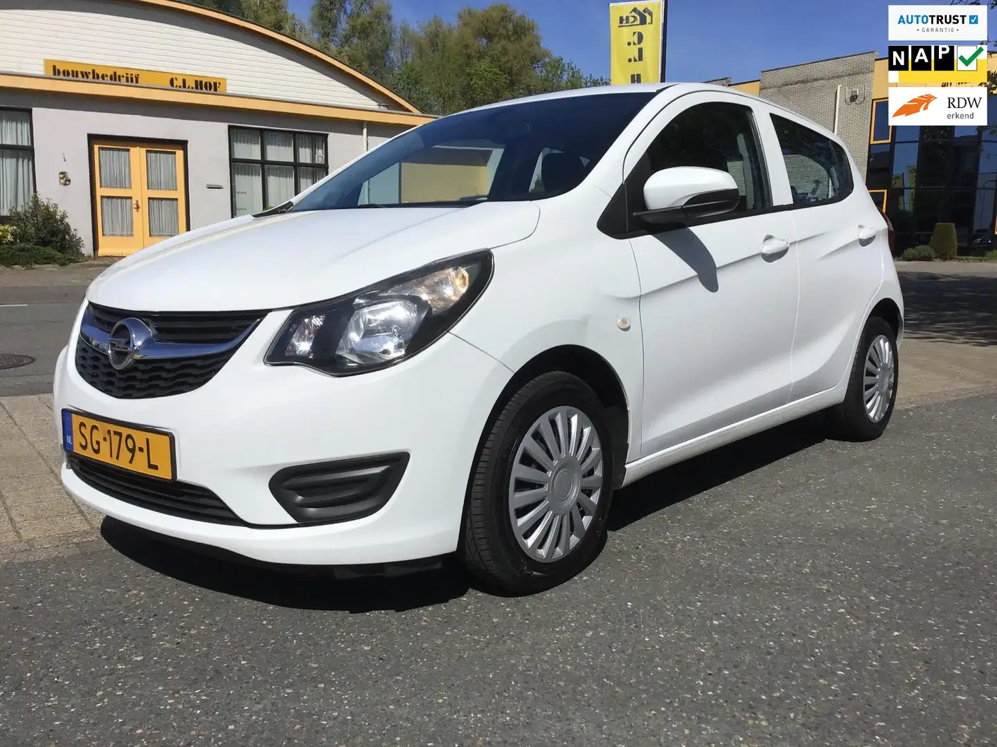 Opel Karl 1.0 ecoFLEX Edition I 2e Eigen I Dealer Onderh. I Blanc - 1
