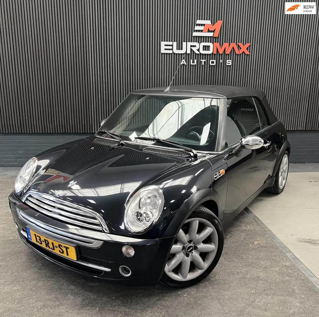 MINI One Cabrio Mini 1.6 Pepper - NAP- Parkeersensor - Elek.ramen Schwarz - 1