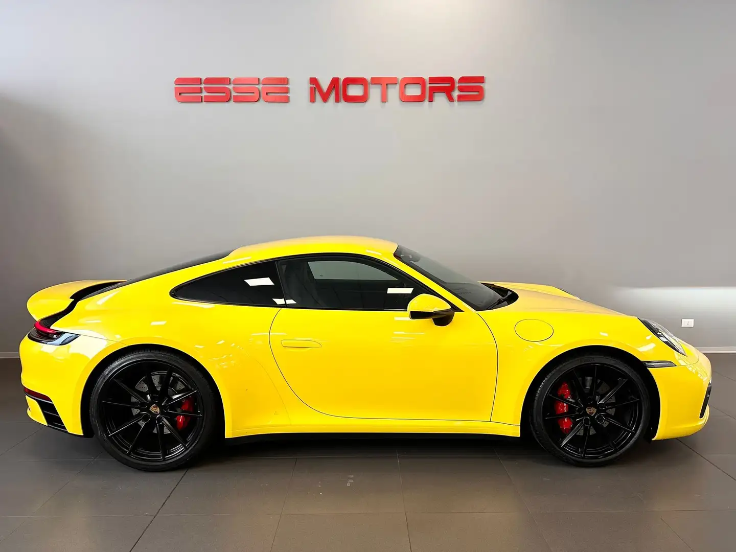 Porsche 911 992S - 450 CV - TAGLIANDI PORSCHE - PELLE - BOSE - Jaune - 2