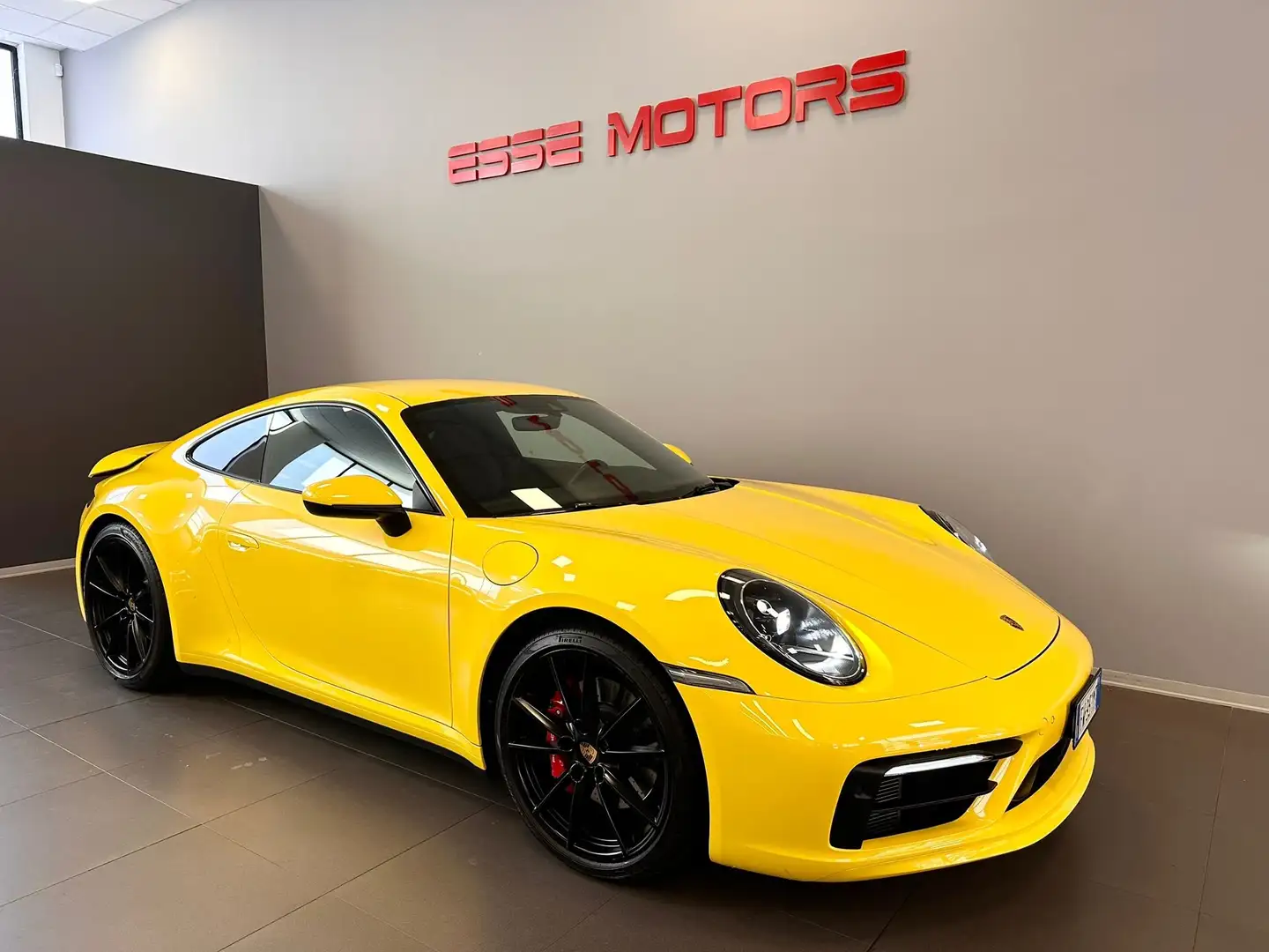 Porsche 911 992S - 450 CV - TAGLIANDI PORSCHE - PELLE - BOSE - Jaune - 1