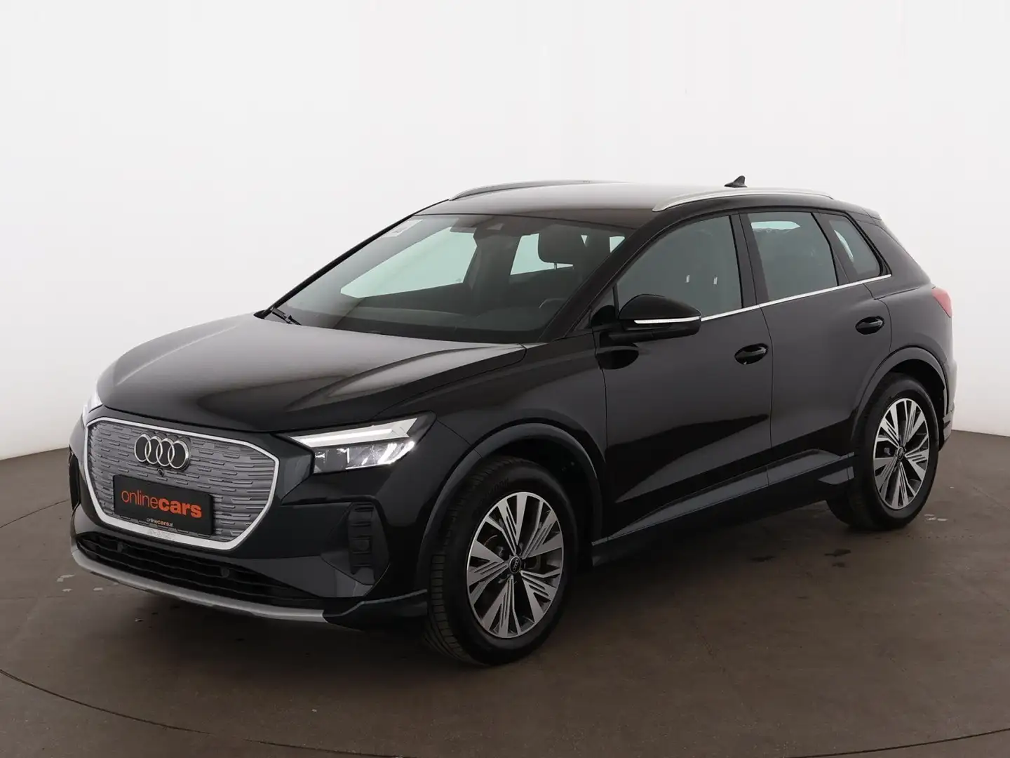 Audi Q4 e-tron 40 82kWh Aut LED AHK RADAR NAVI SITZHZG Schwarz - 2