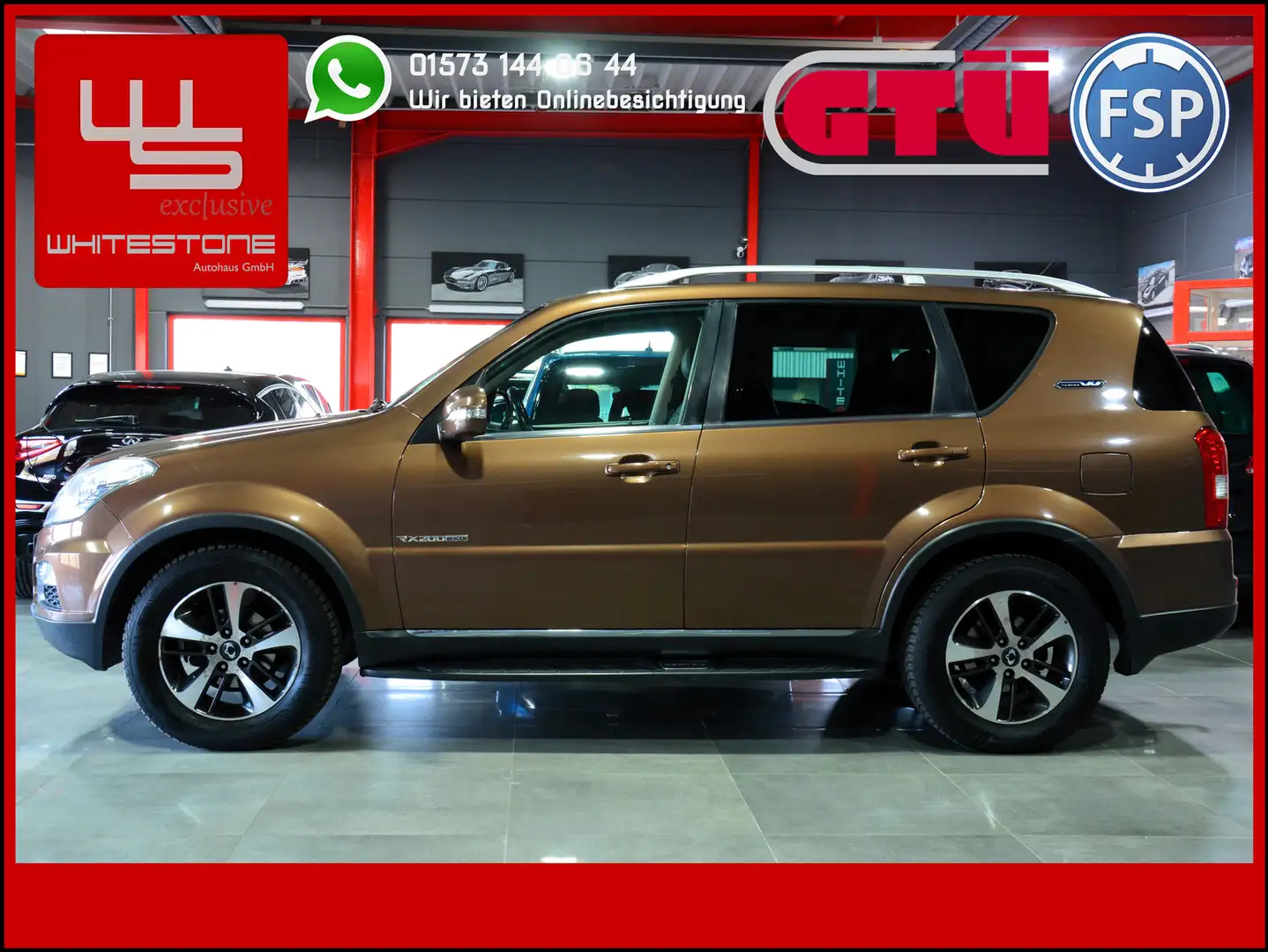 SsangYong Rexton Rexton W Sapphire 4x4 Aut / GARANTIE / AHK 2,6 T Marrón - 1
