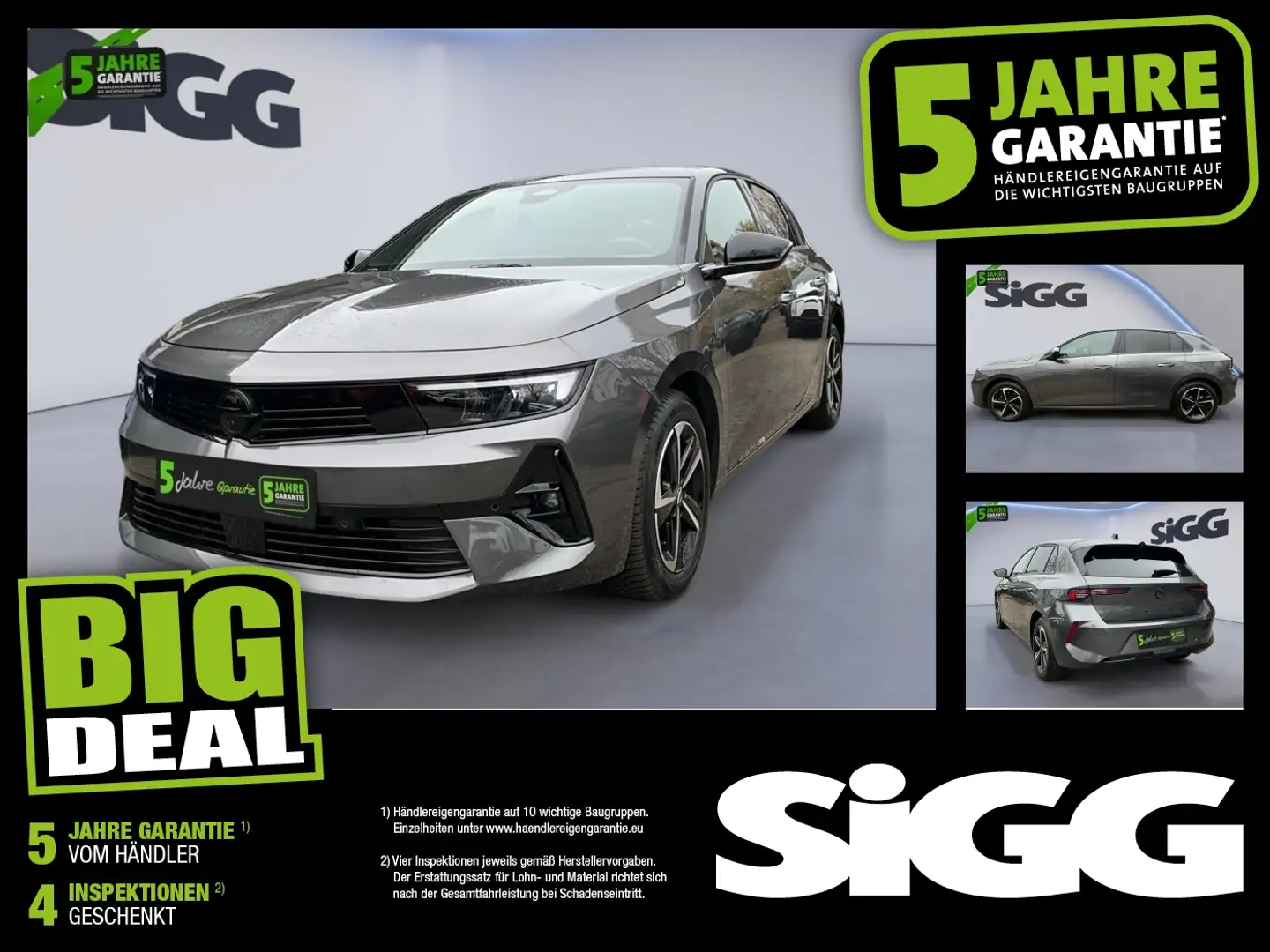 Opel Astra L 1.2 Turbo GS 2xKlima 360 DynLicht KlimaA Grau - 1