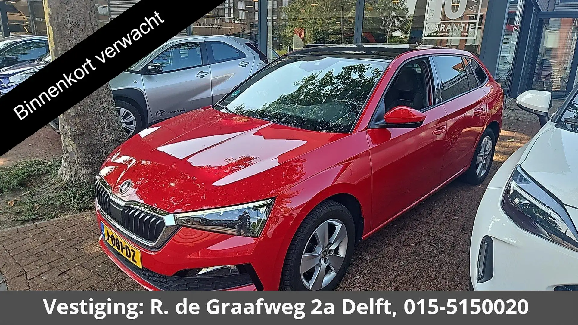 Skoda Scala 1.0 TSI Sport Business Automaat | Panorama dak | N Rojo - 1