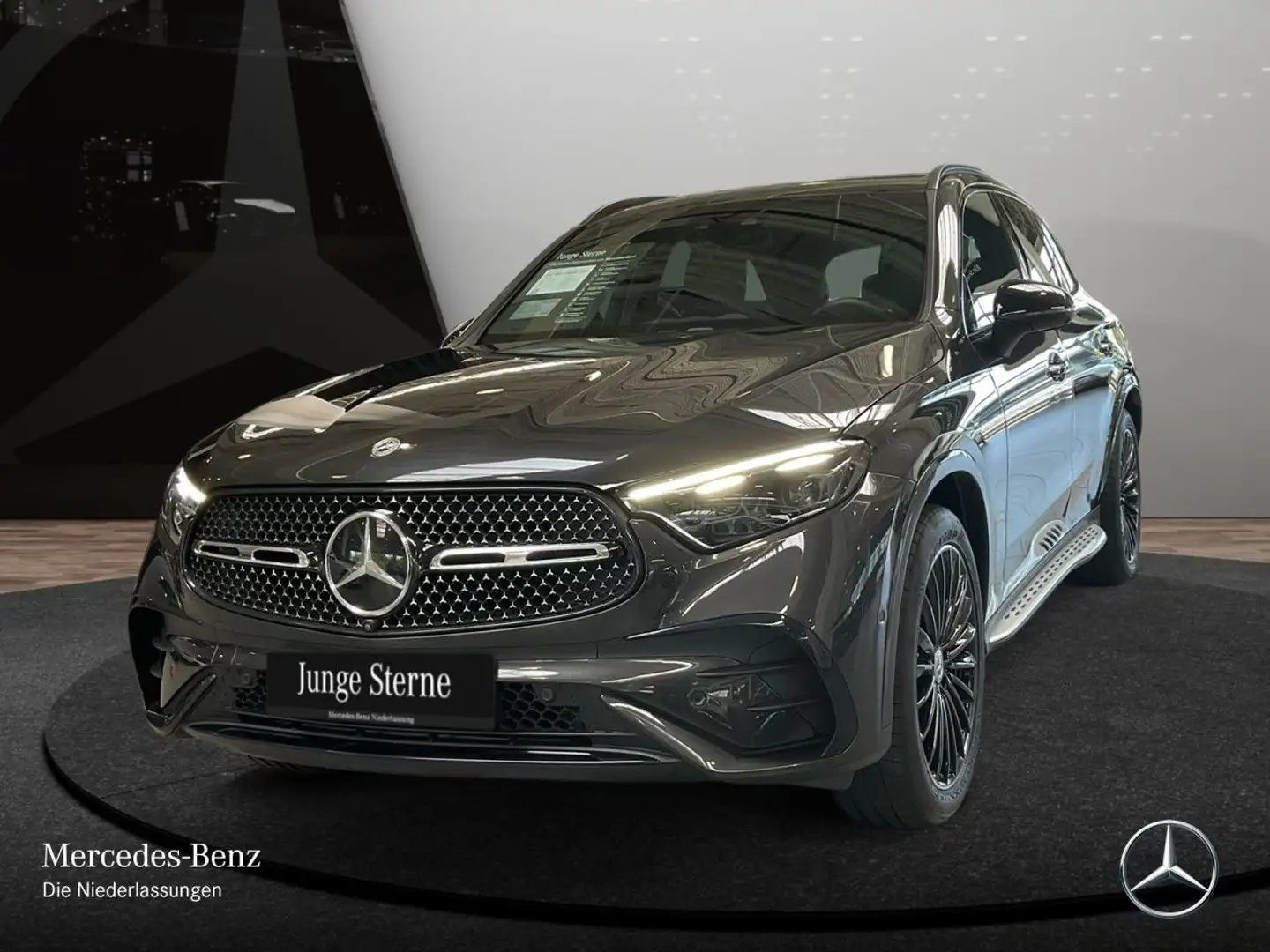 Mercedes-Benz GLC 400 e 4M AMG+NIGHT+PANO+360+AHK+BURMESTER+9G Gris - 2