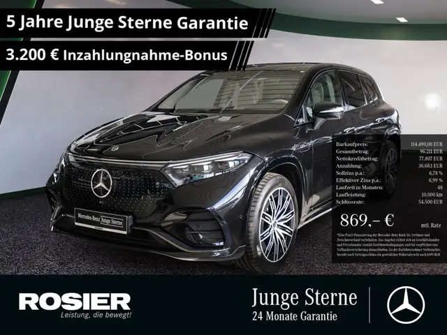 Mercedes-Benz EQS 580 4M AMG Sport Premium+ 7-Sitzer Hyperscre