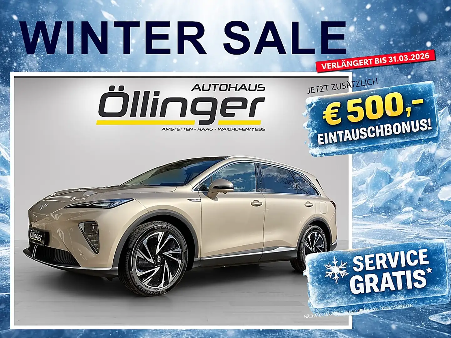 MG Sonstige MG S6 EV Luxury 4WD Gold - 1