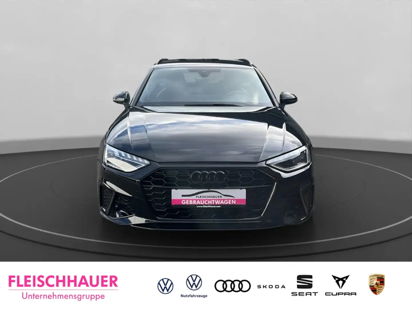 Audi A4 40 TDI 2x S-line Competiton-Edition LED Navi Schwarz - 2