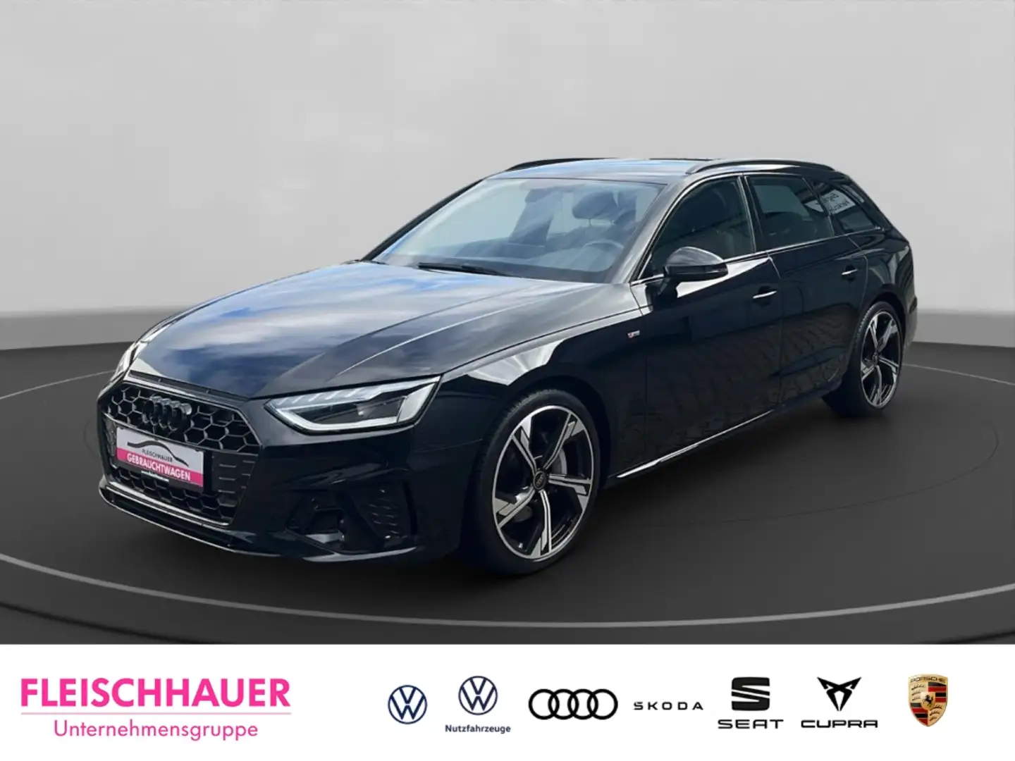 Audi A4 40 TDI 2x S-line Competiton-Edition LED Navi Schwarz - 1