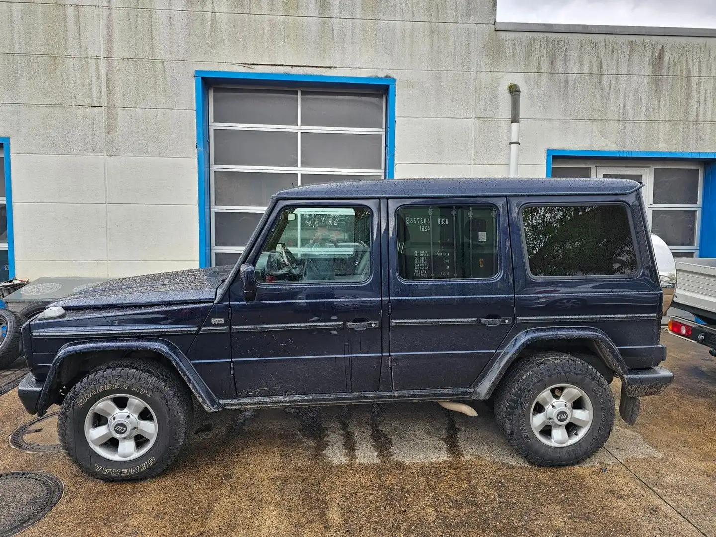 Mercedes-Benz G 270 CDI+Leder+Stdhz+Navi+deutsches Fahrzeug Blauw - 2