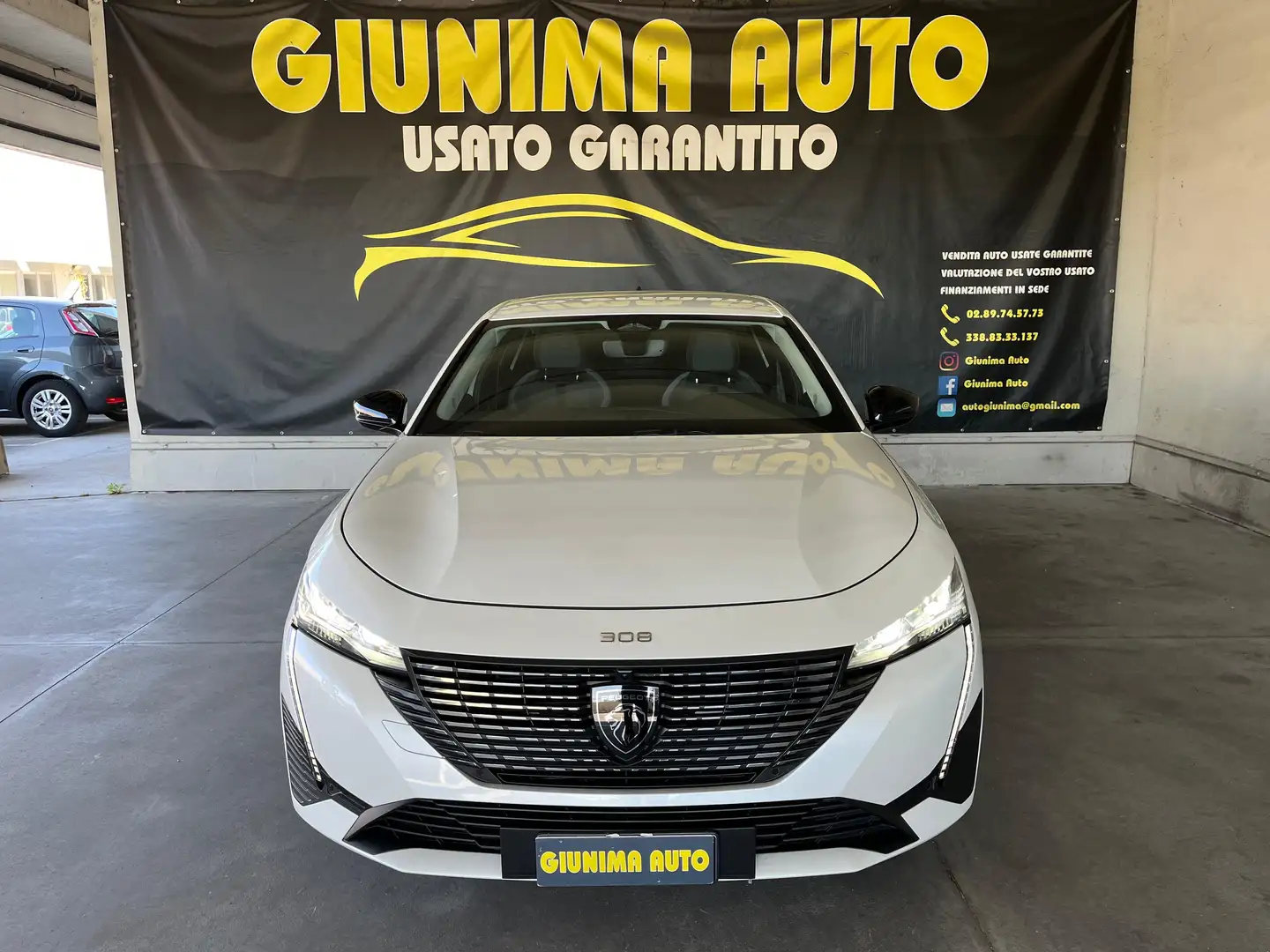 Peugeot 308 308 III 2021 1.2 puretech t Allure Pack s Bianco - 2