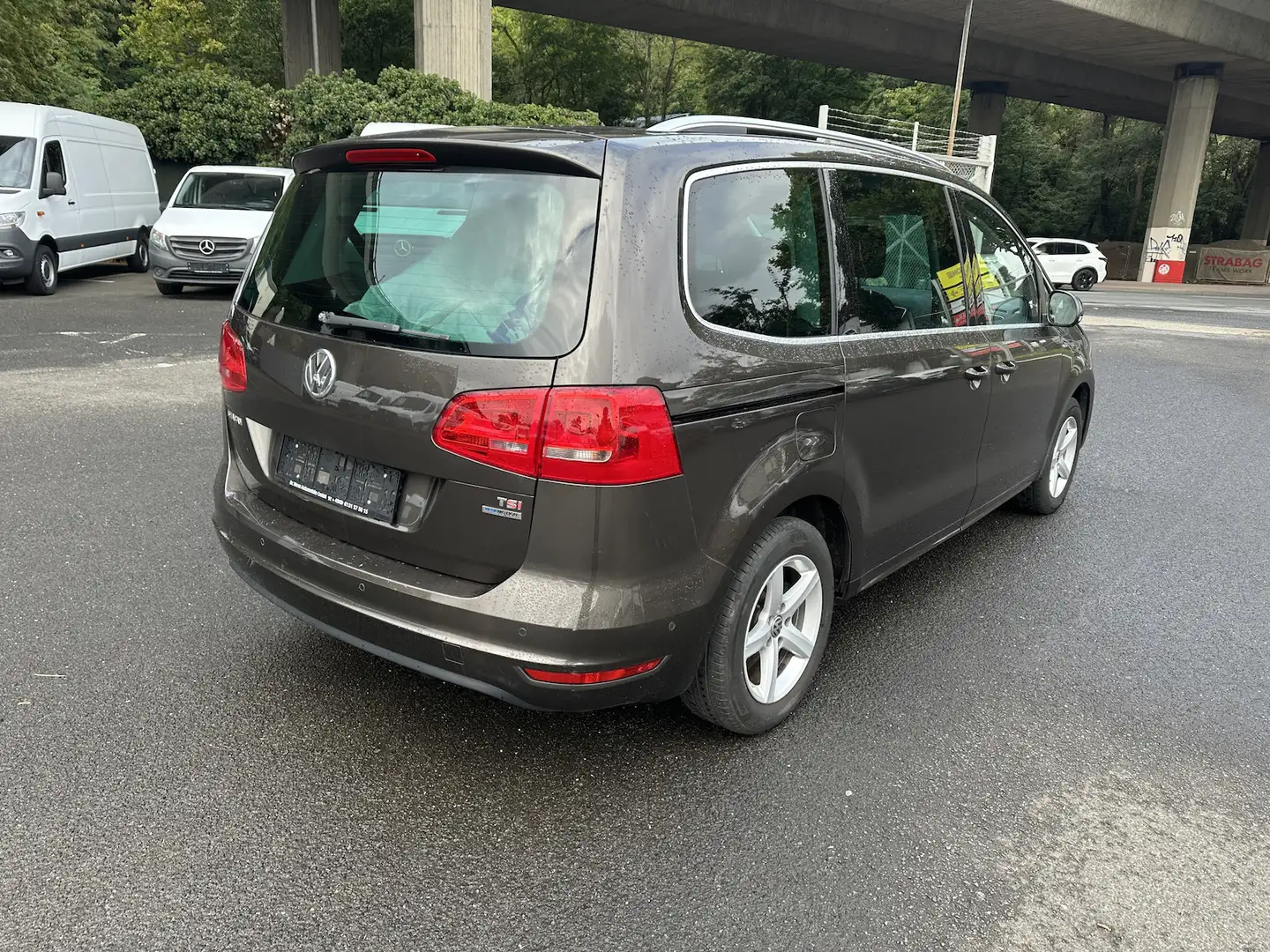 Volkswagen Sharan Comfortline Steuerkette und Service fällig Marrón - 2