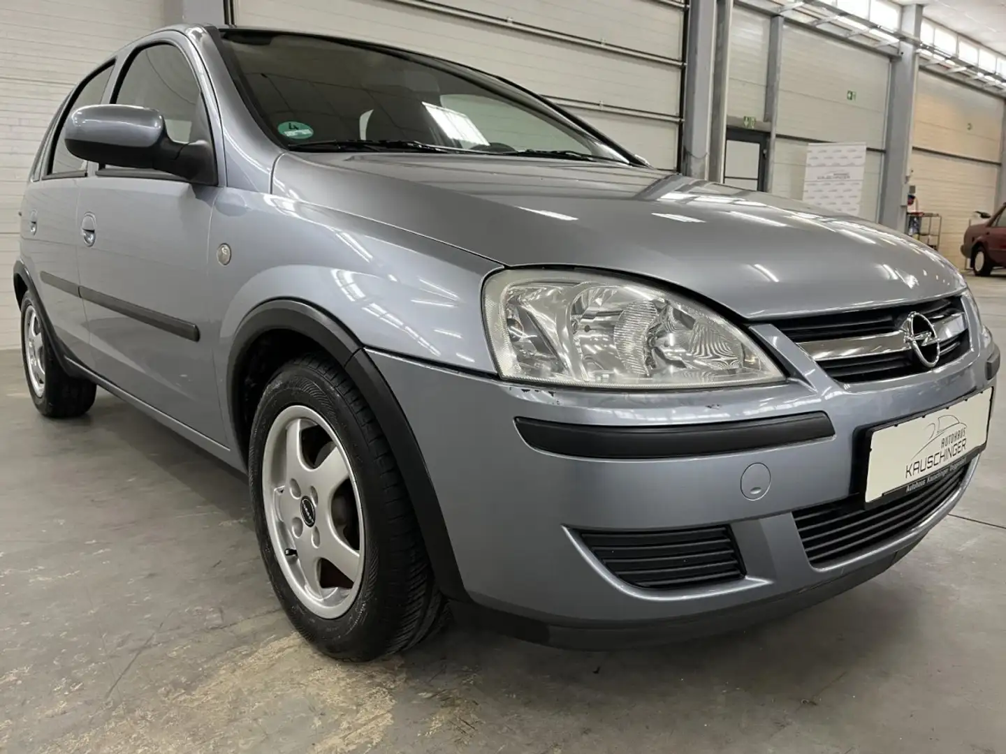 Opel Corsa C Enjoy HU/AU NEU KLIMA ALU BENZIN 75 PS 5TÜREN Grau - 2