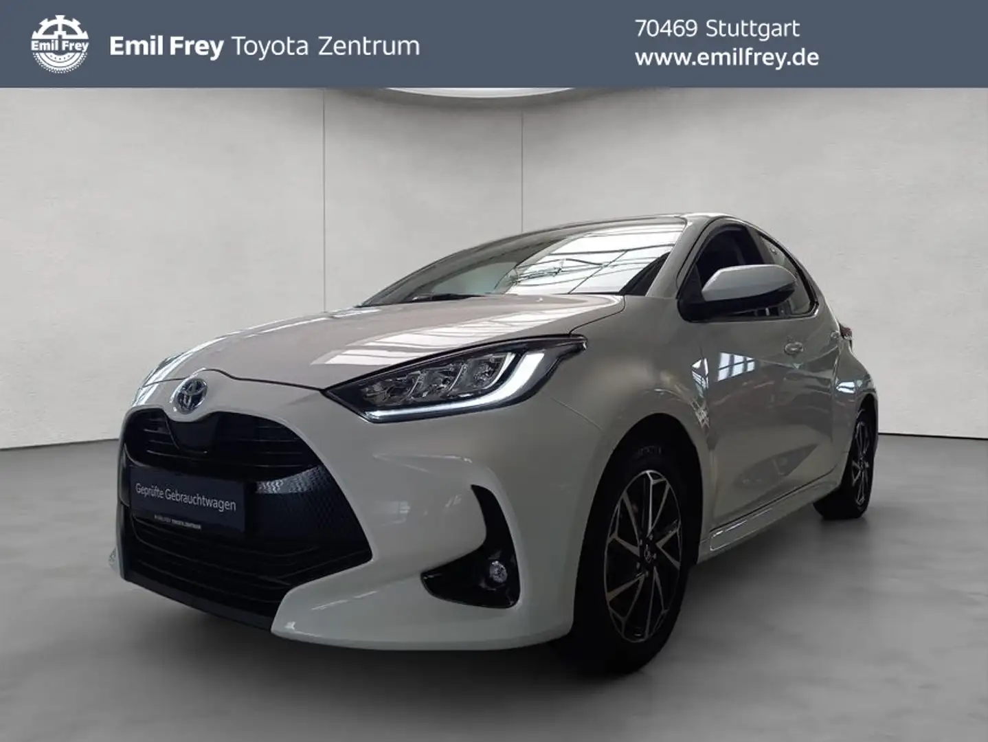 Toyota Yaris Hybrid 1.5 VVT-i Team D/ Navi/Comfort-Paket Blanco - 1