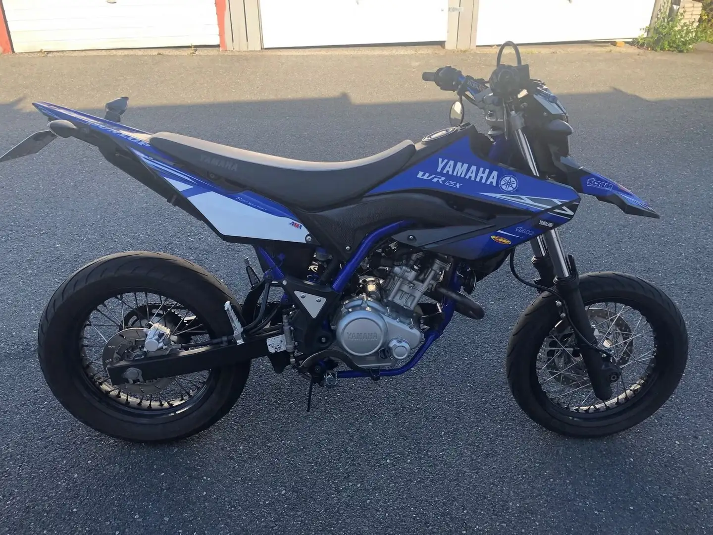 Yamaha WR 125 X Bleu - 1