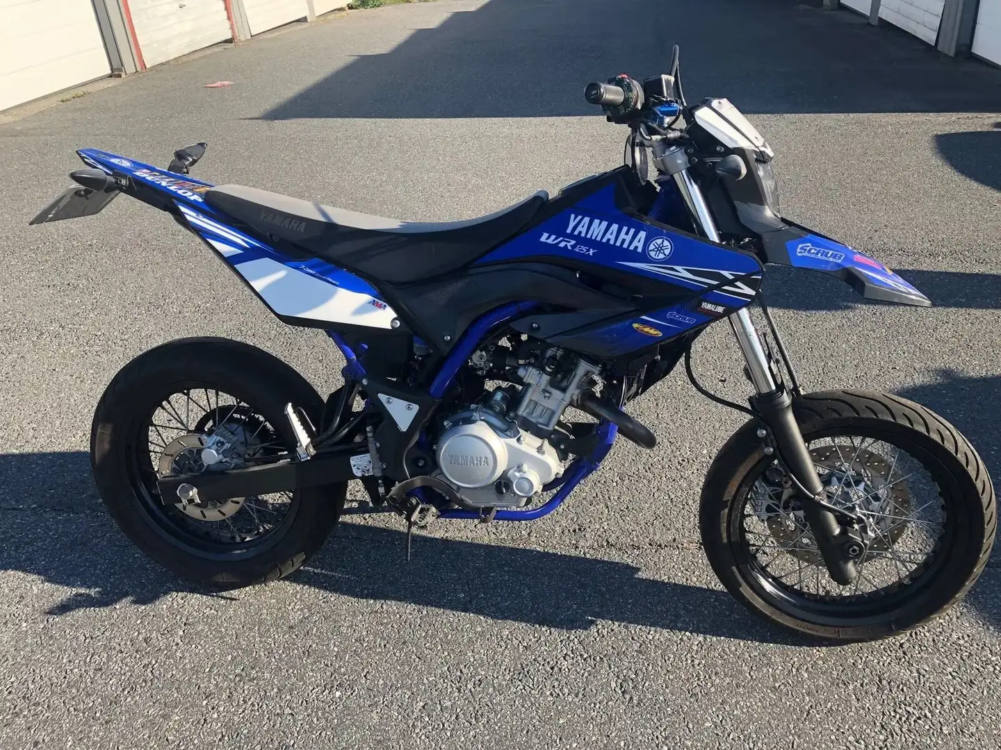Yamaha WR 125 X Bleu - 2