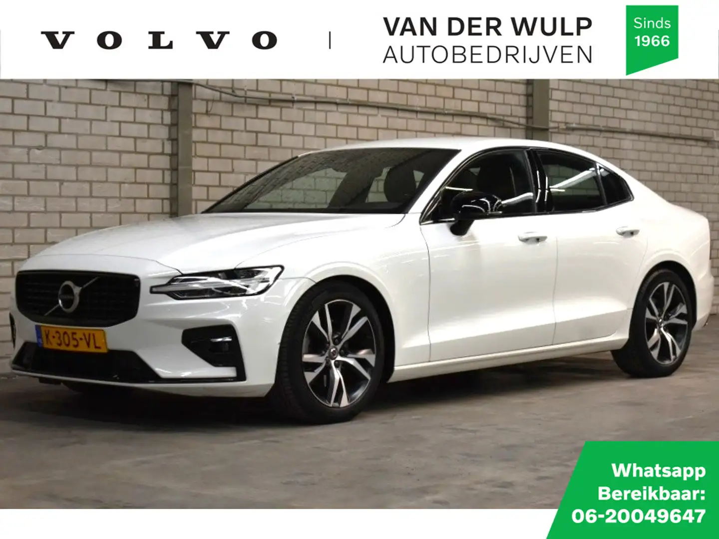 Volvo S60 B3 163PK R-Design | BLIS | NappaLeder | Keyless En Wit - 1