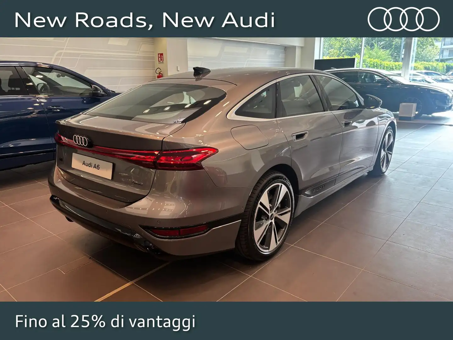 Audi A6 sportback e-tron business advanced quattro 428cv Grijs - 2