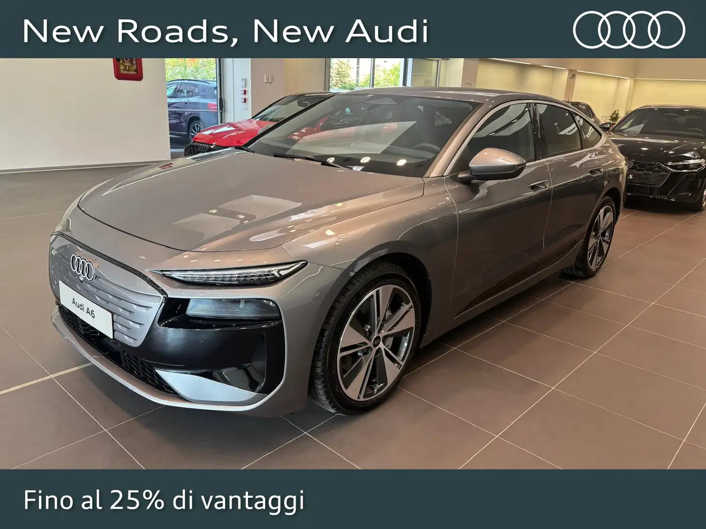 Audi A6 sportback e-tron business advanced quattro 428cv Grijs - 1