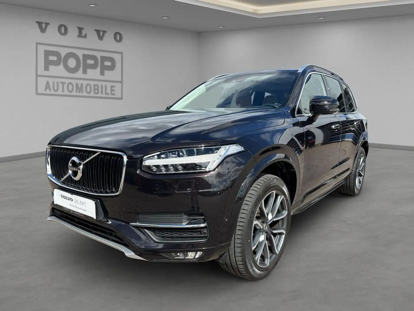 Volvo XC90 D5 AWD Momentum ACC HUD LED NAPPA NAV PANO Noir - 1