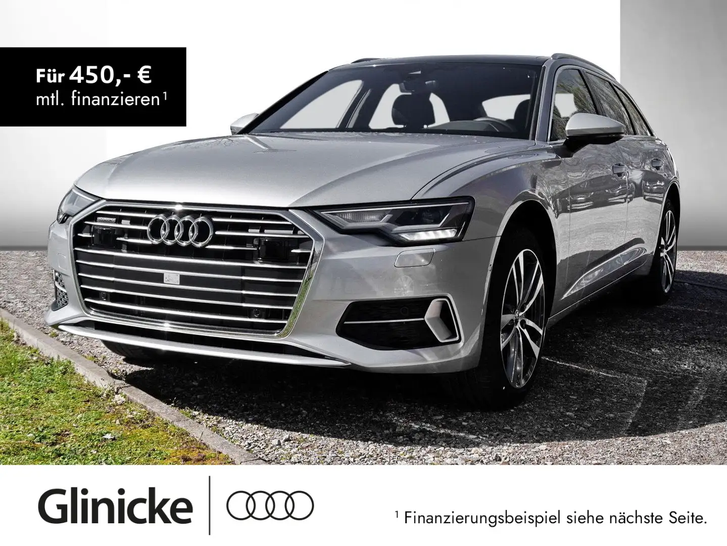 Audi A6 sport 40 TDI quattro S tronic *AHZV*PAN Silber - 1