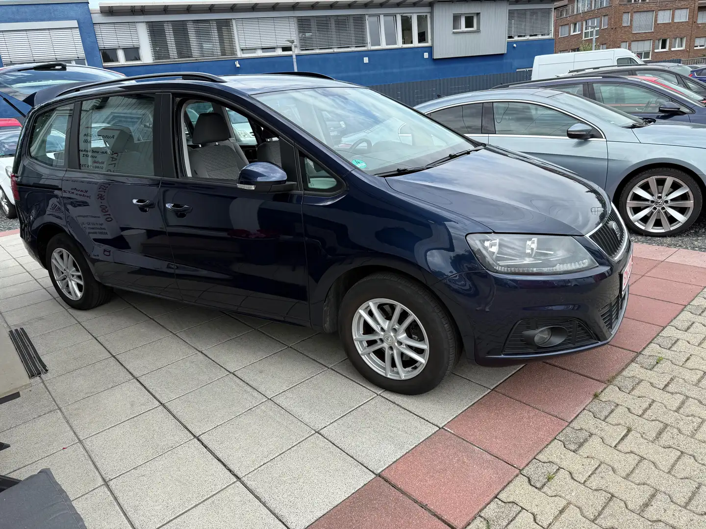 SEAT Alhambra Style 2.0 TDI 7 Sitze Aus I Hand Blauw - 1