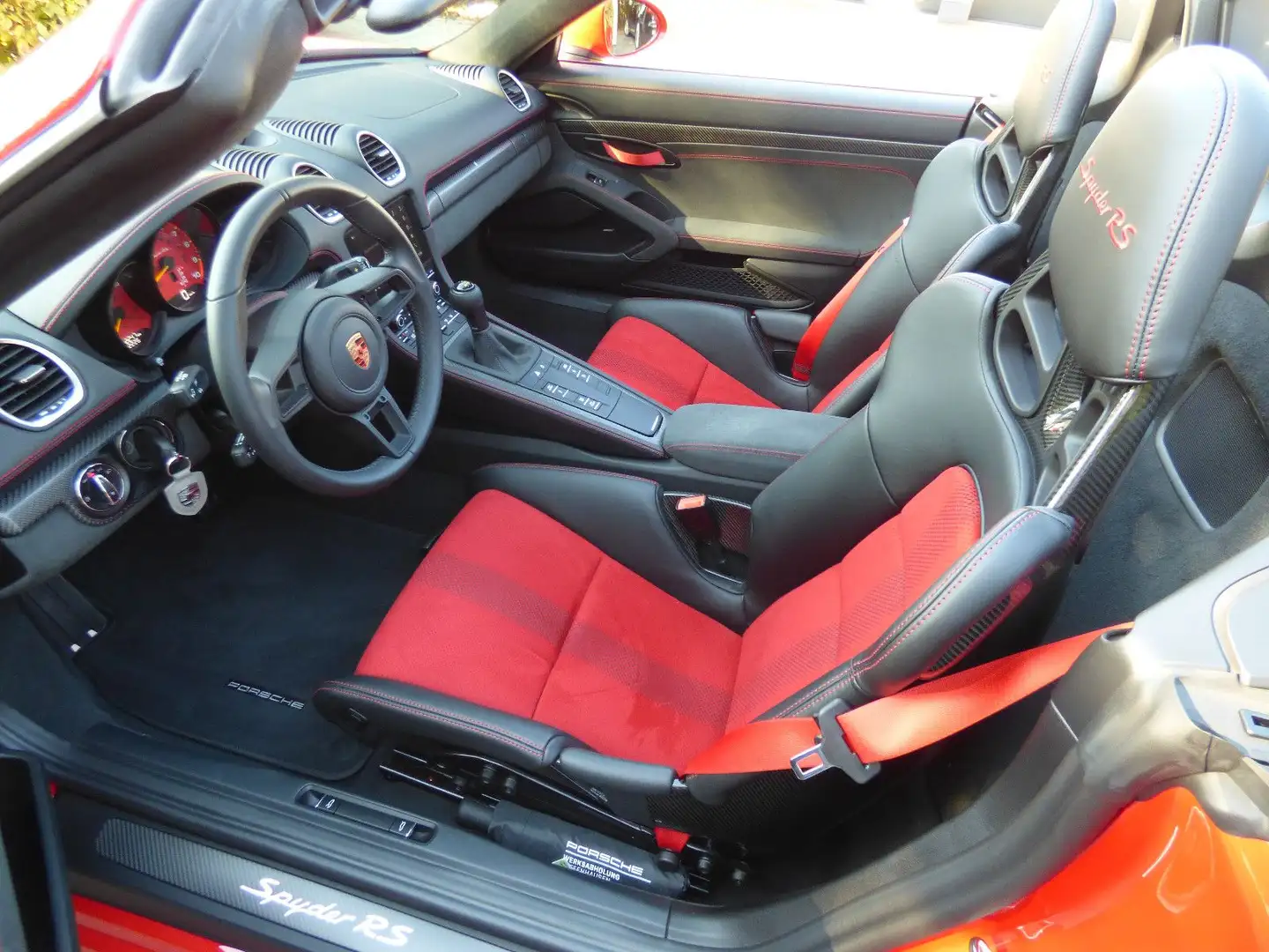 Porsche Boxster Spyder RS *Ceramik*Lift*5-Jahre Garantie Rot - 2