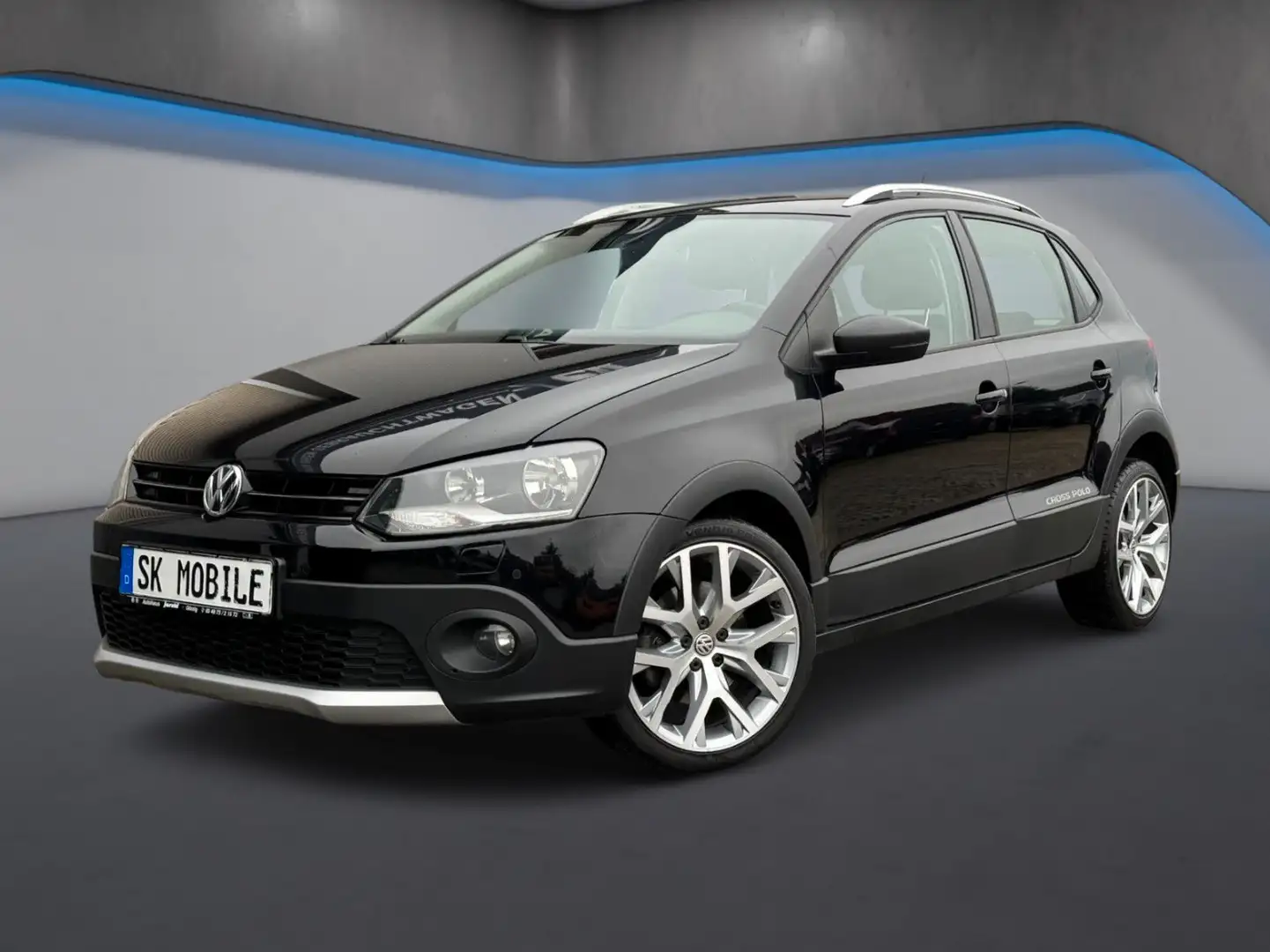 Volkswagen Polo V CrossPolo *KLIMA*TEMPO*SitzHz*VollService Schwarz - 1