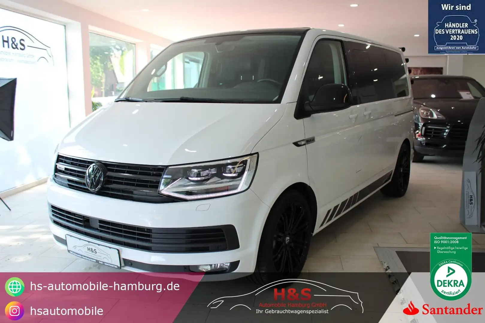 Volkswagen T6 Multivan Edition 4Motion 7 Sitzer Bílá - 1